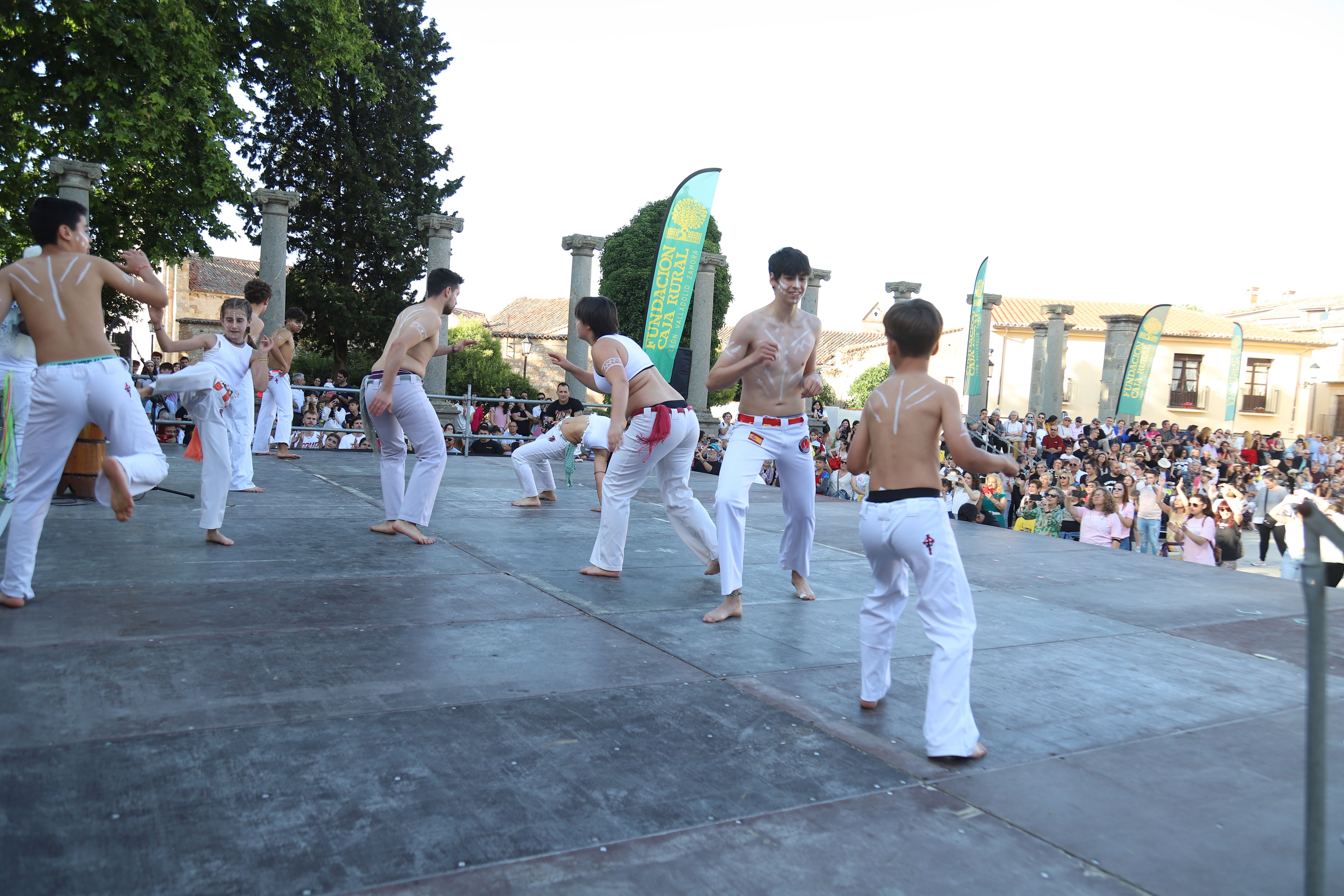 Capoeira en Zamora. Archivo.