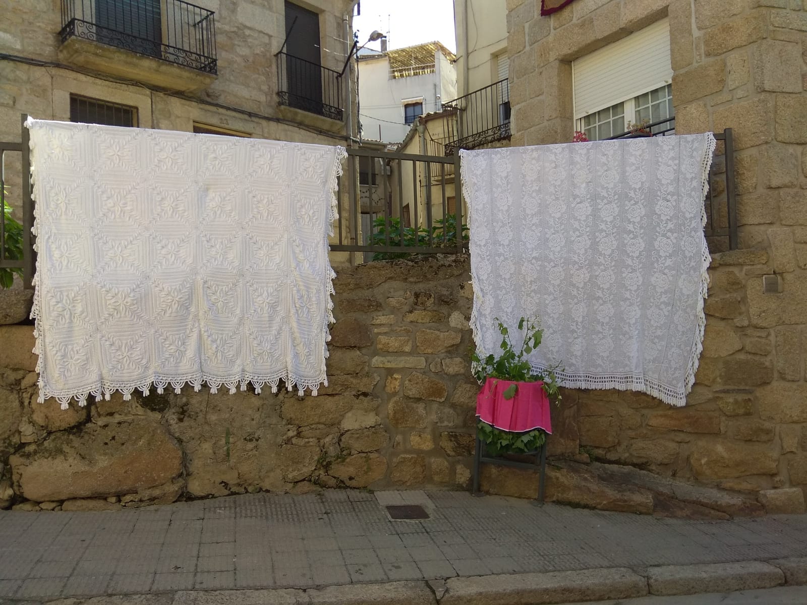 Fermoselle celebra el Corpus Christi con las alfombras como protagonistas