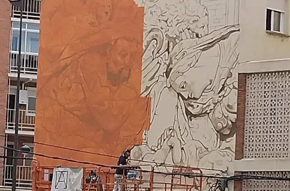 Imagen del nuevo mural