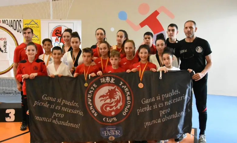 El Taekwondo Benavente se proclama como el mejor club en el Campeonato Regional de Poomsaes y Promoción