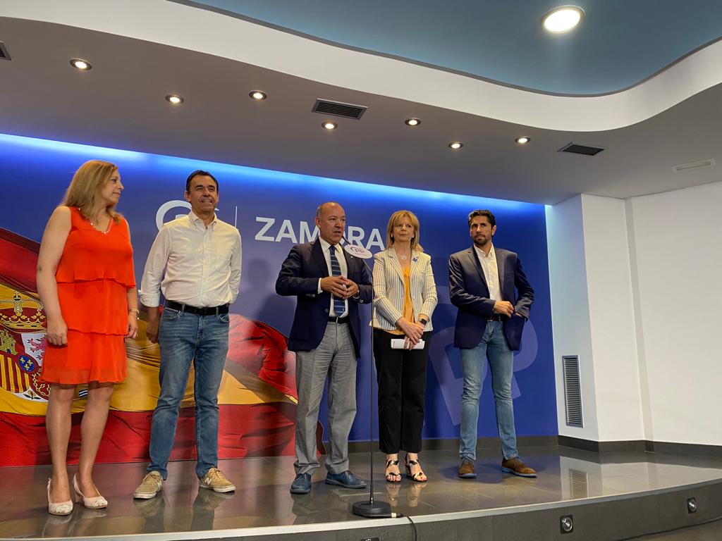 Presentación de los candidatos del Partido Popular de Zamora de cara al 23J