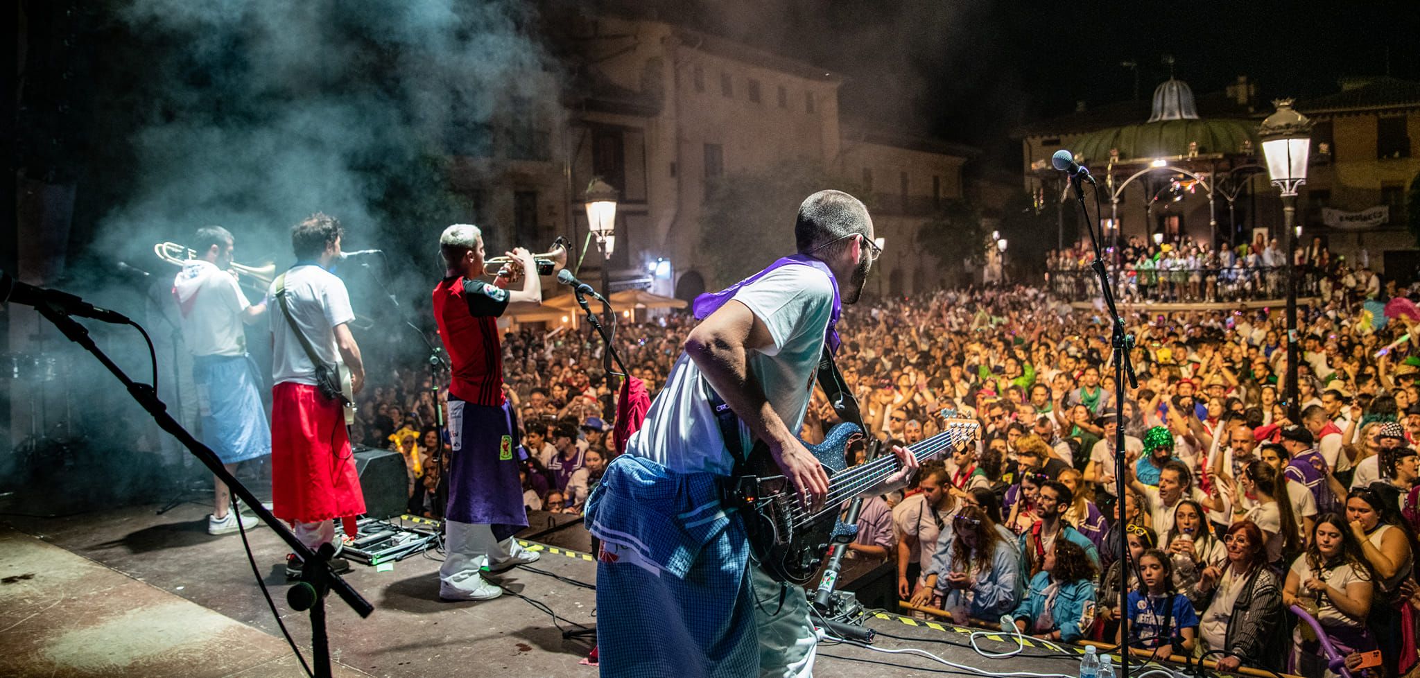 Imagen de archivo de un concierto del grupo  La Regadera