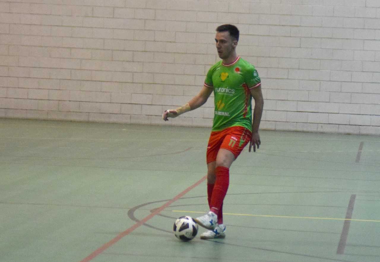 Nacor Fernández con la camiseta de InterSala Zamora.