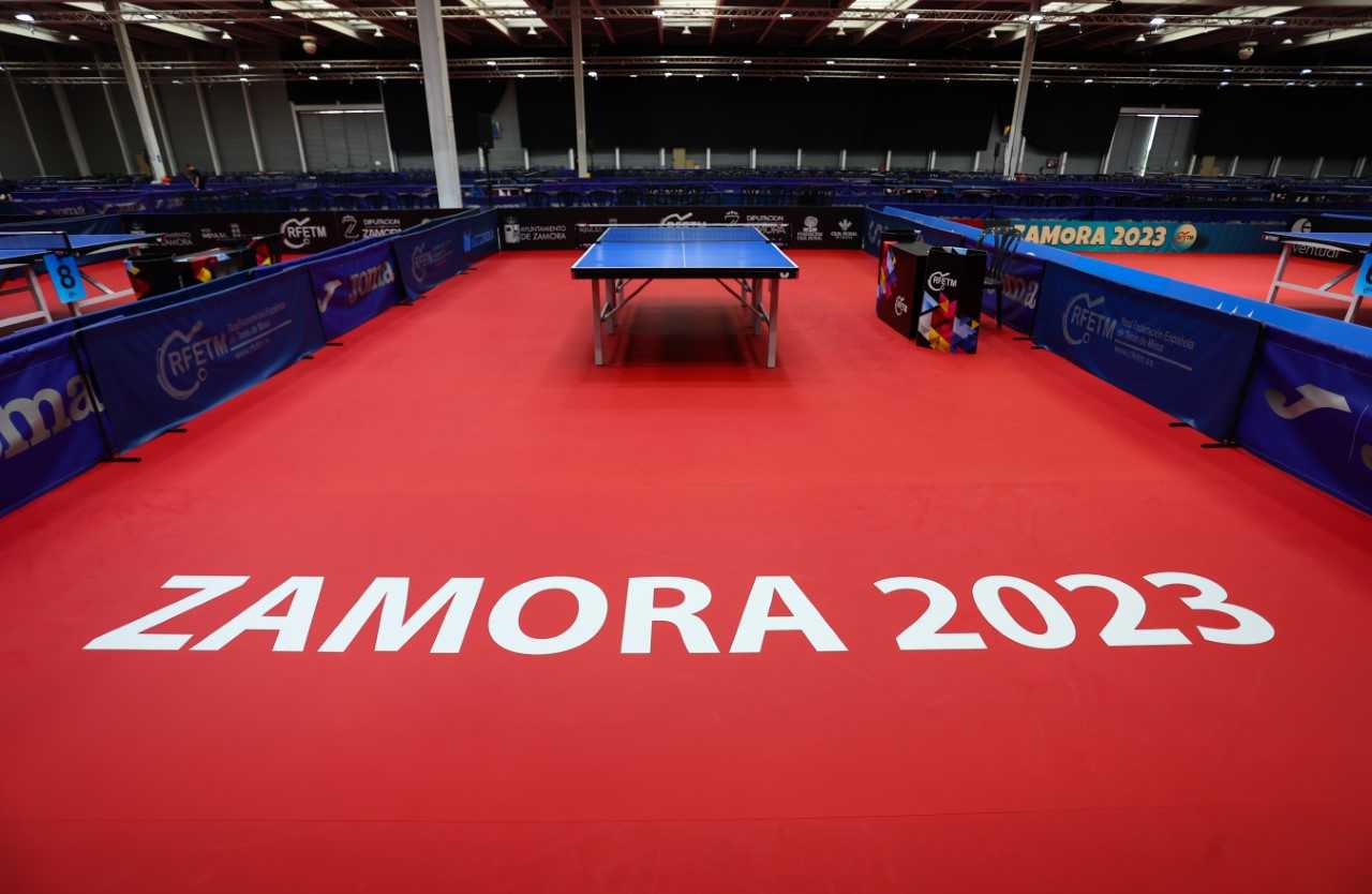 Campeonato nacional de tenis de mesa en Zamora. Foto: Alba Pacheco (RFETM)