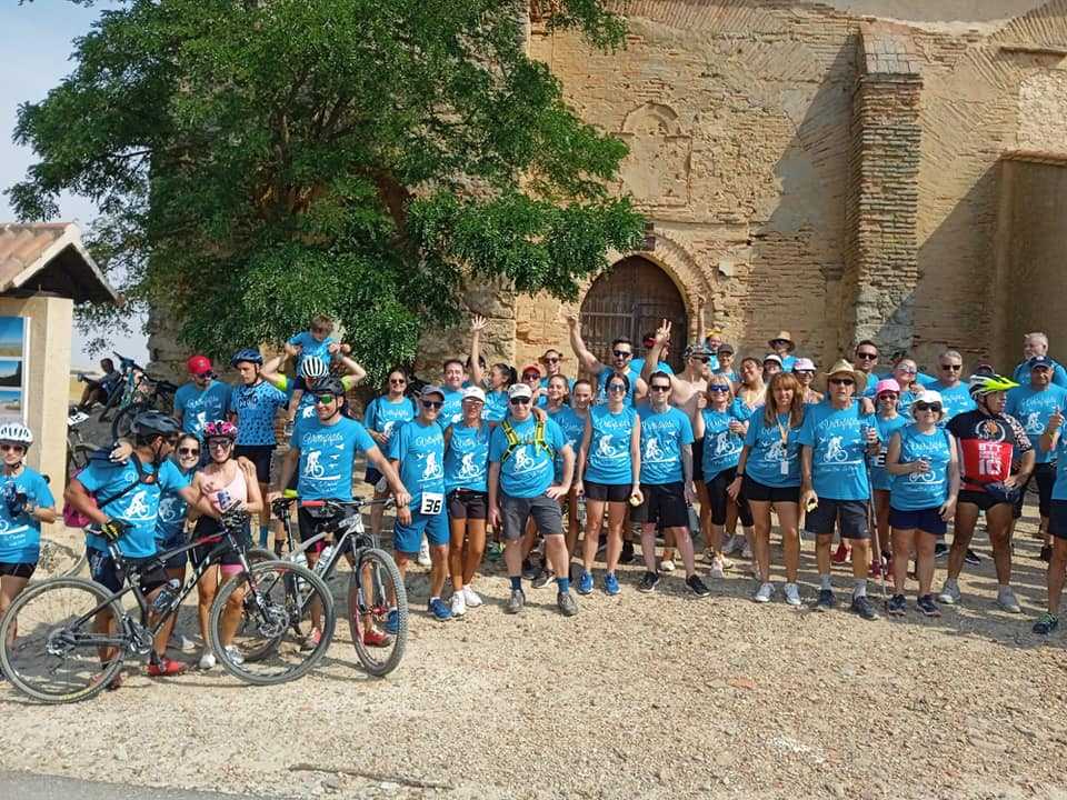 Marcha Los Cernícalos en Villafáfila en la primera edición