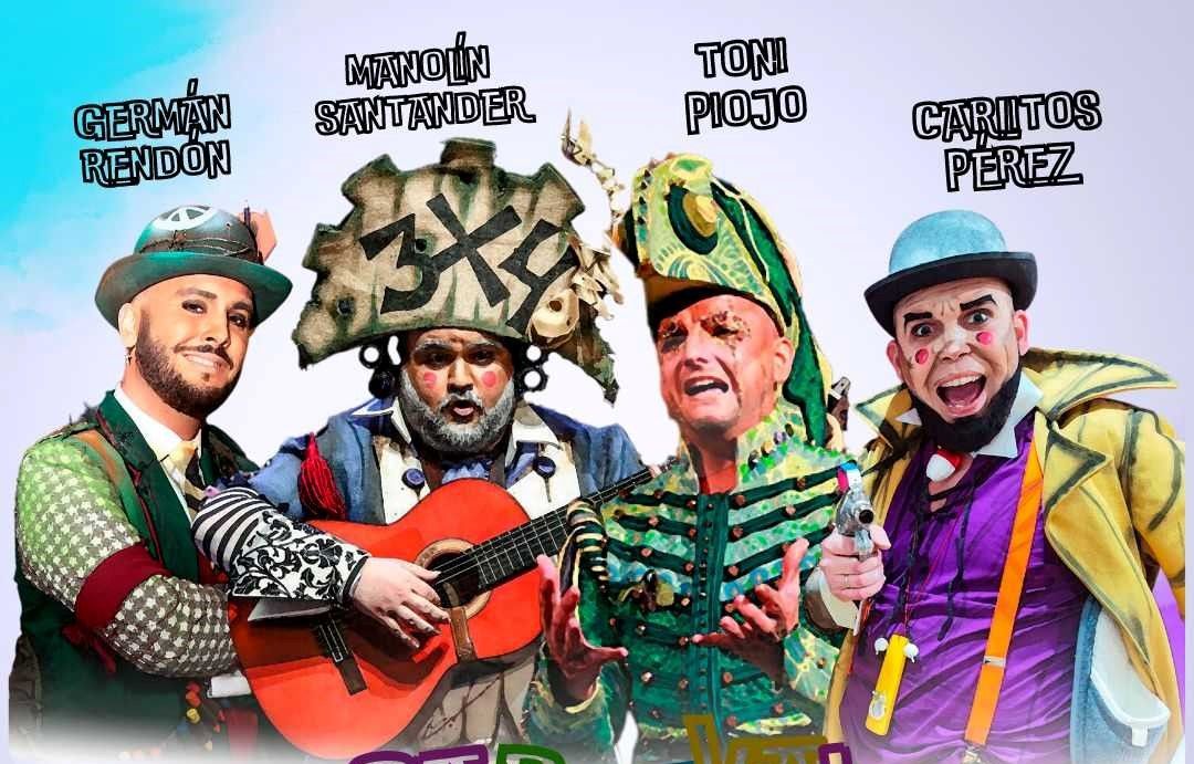 Los grandes de las chirigotas y las comparsas visitan Zamora para vestir de carnaval gaditano al Ramos Carrión 