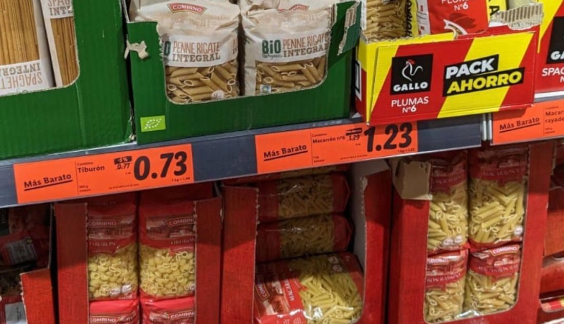 Productos expuestos a la venta en Lidl Foto Facua