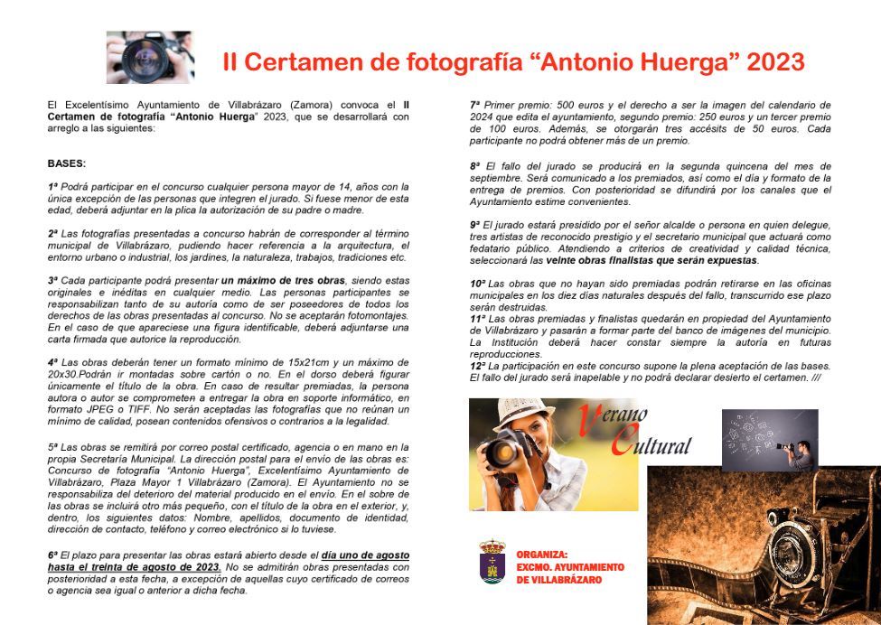 Concurso de fotografía en Villabrázaro