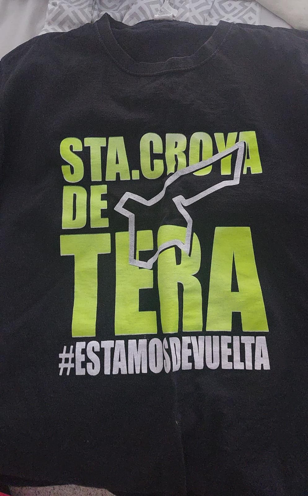 Camiseta fiestas Santa Croya