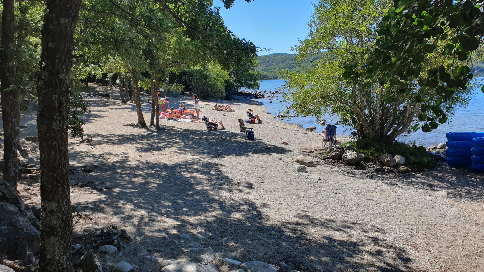 Playa en Lago de Sanabria