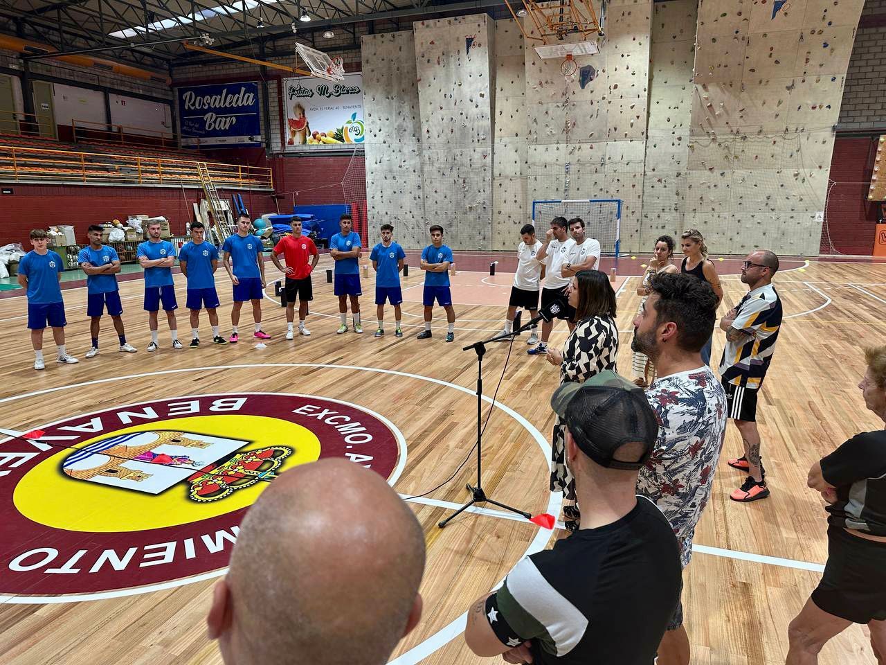 Entrenamiento At. Benavente. FOTO: Ayuntamiento de Benavente