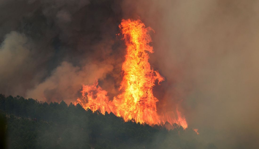 Imagen de archivo de un incendio forestal. ICAL. 