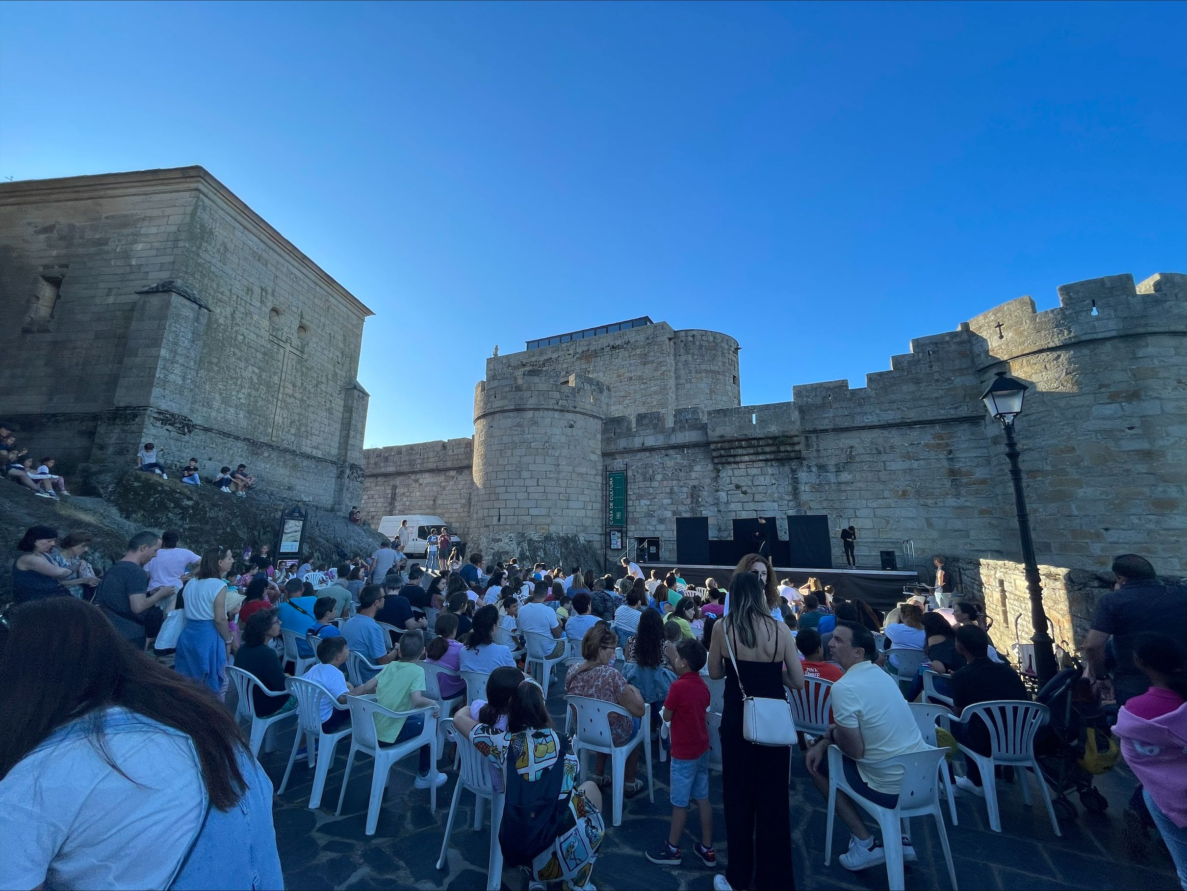 Visitantes en Puebla de Sanabria