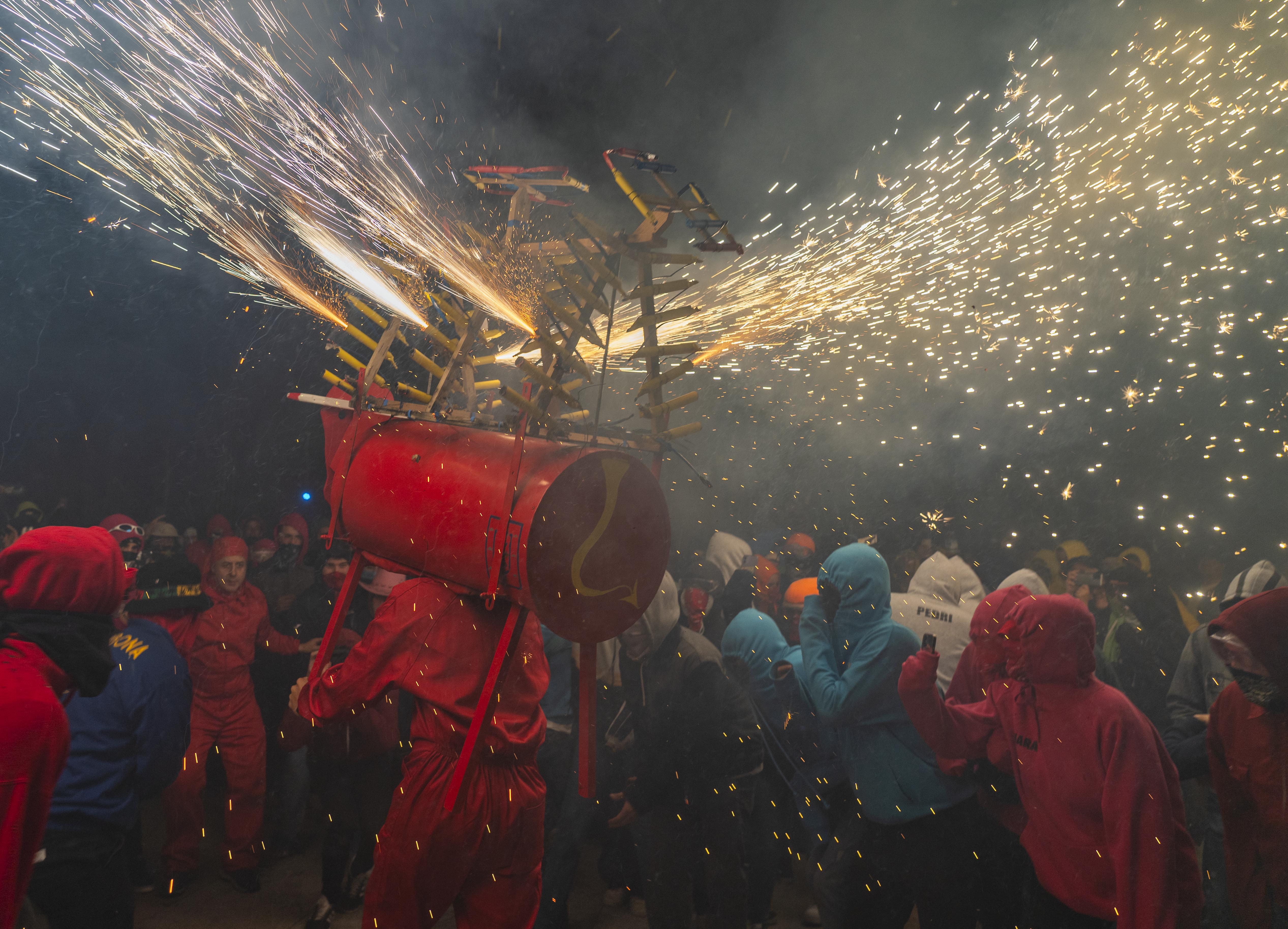 Los 'Toros de Fuego' ponen el broche final a las fiestas de Las Victorias en años anteriores Foto: E.M-ICAL