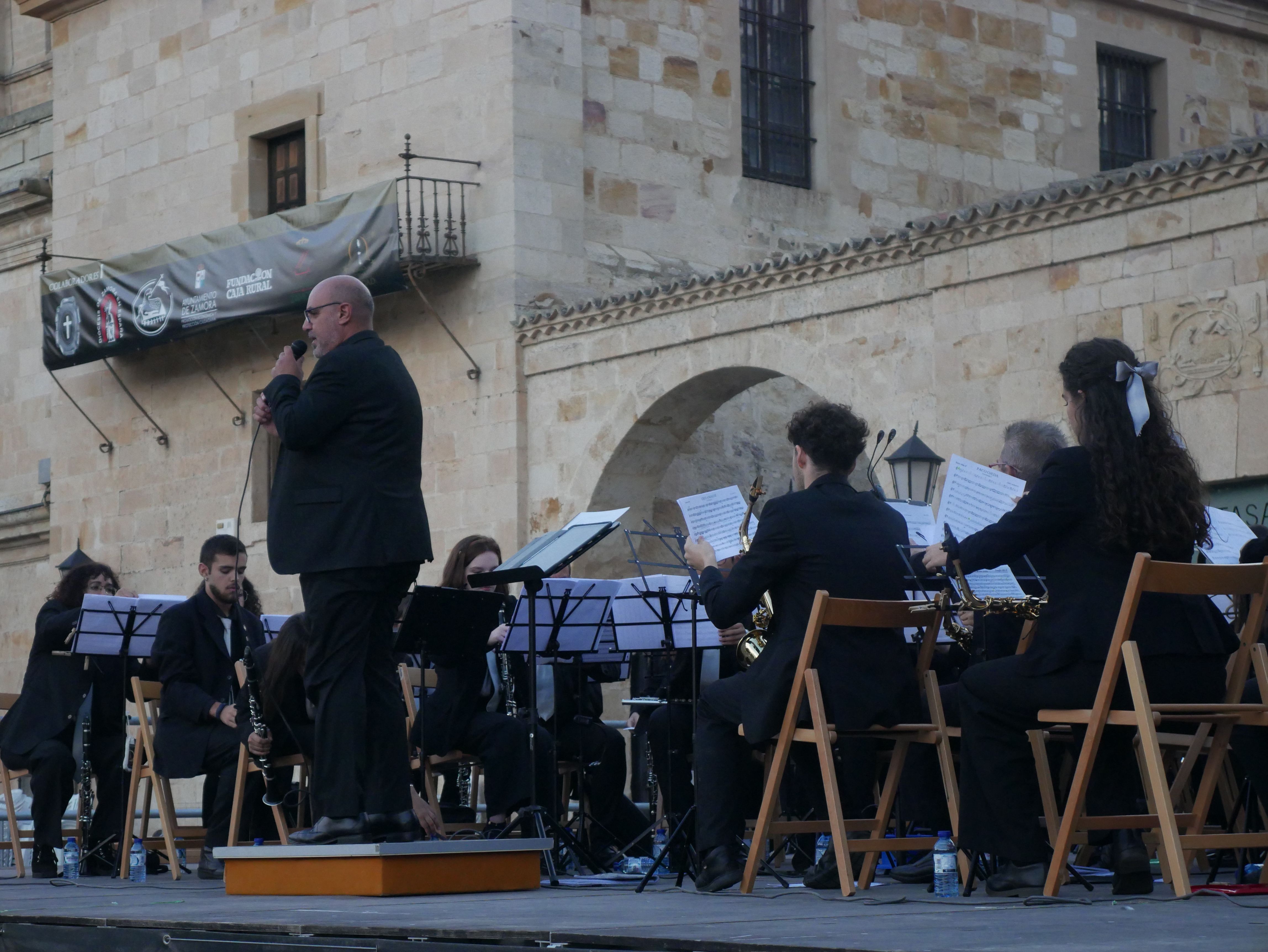 Actuación de Nacor Blanco en la Catedral de Zamora