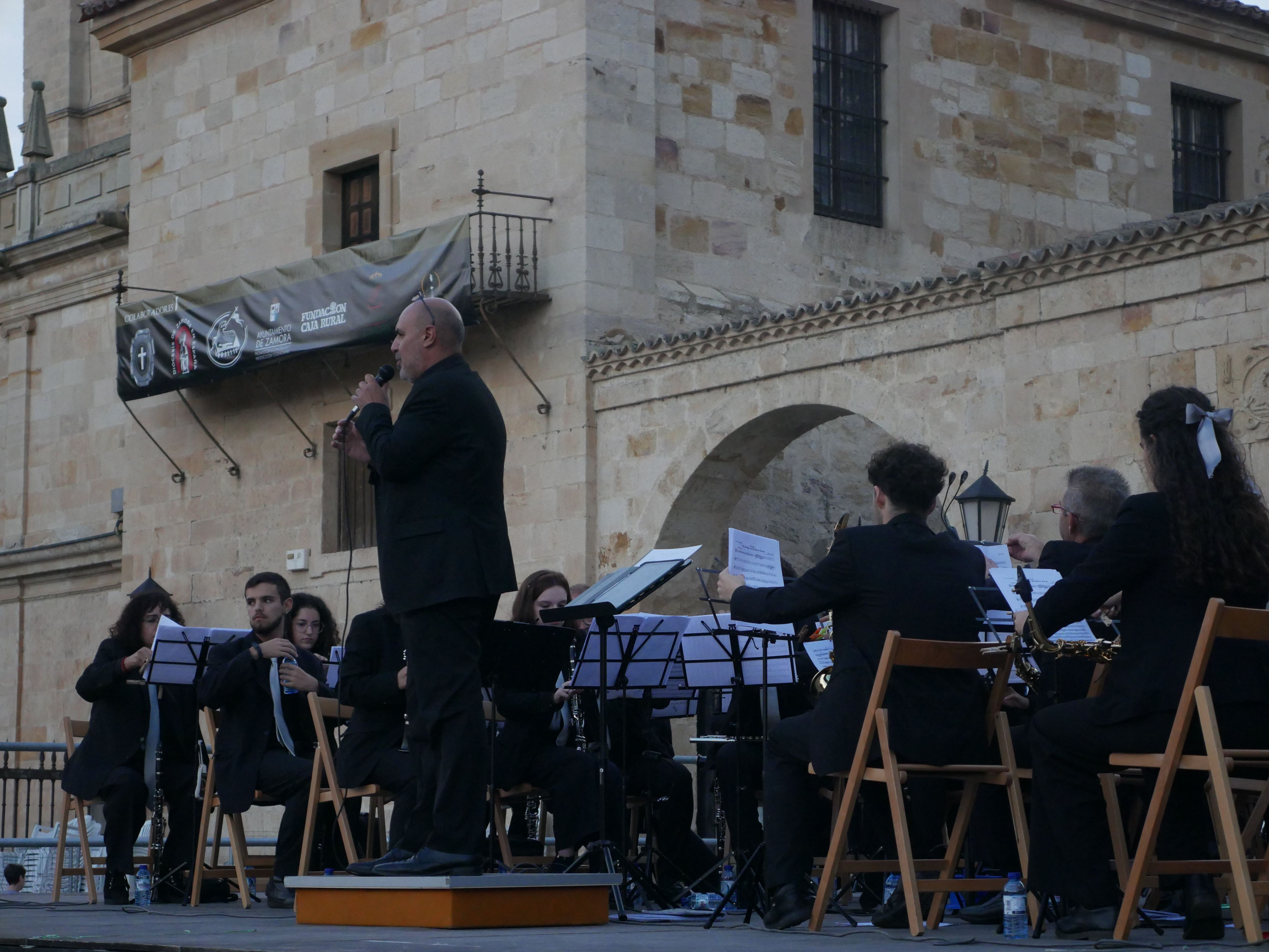 Actuación de Nacor Blanco en la Catedral de Zamora