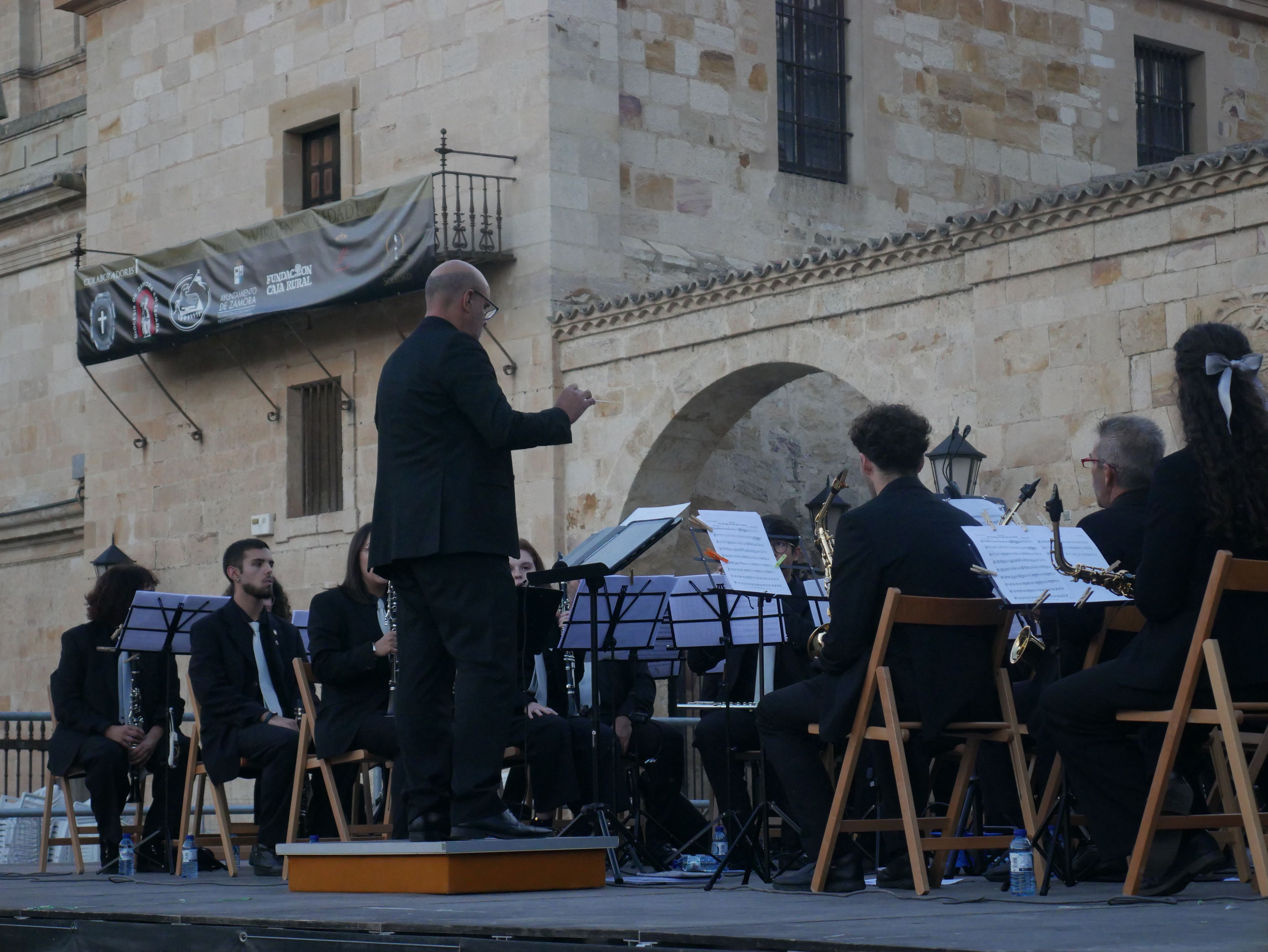 Actuación de Nacor Blanco en la Catedral de Zamora