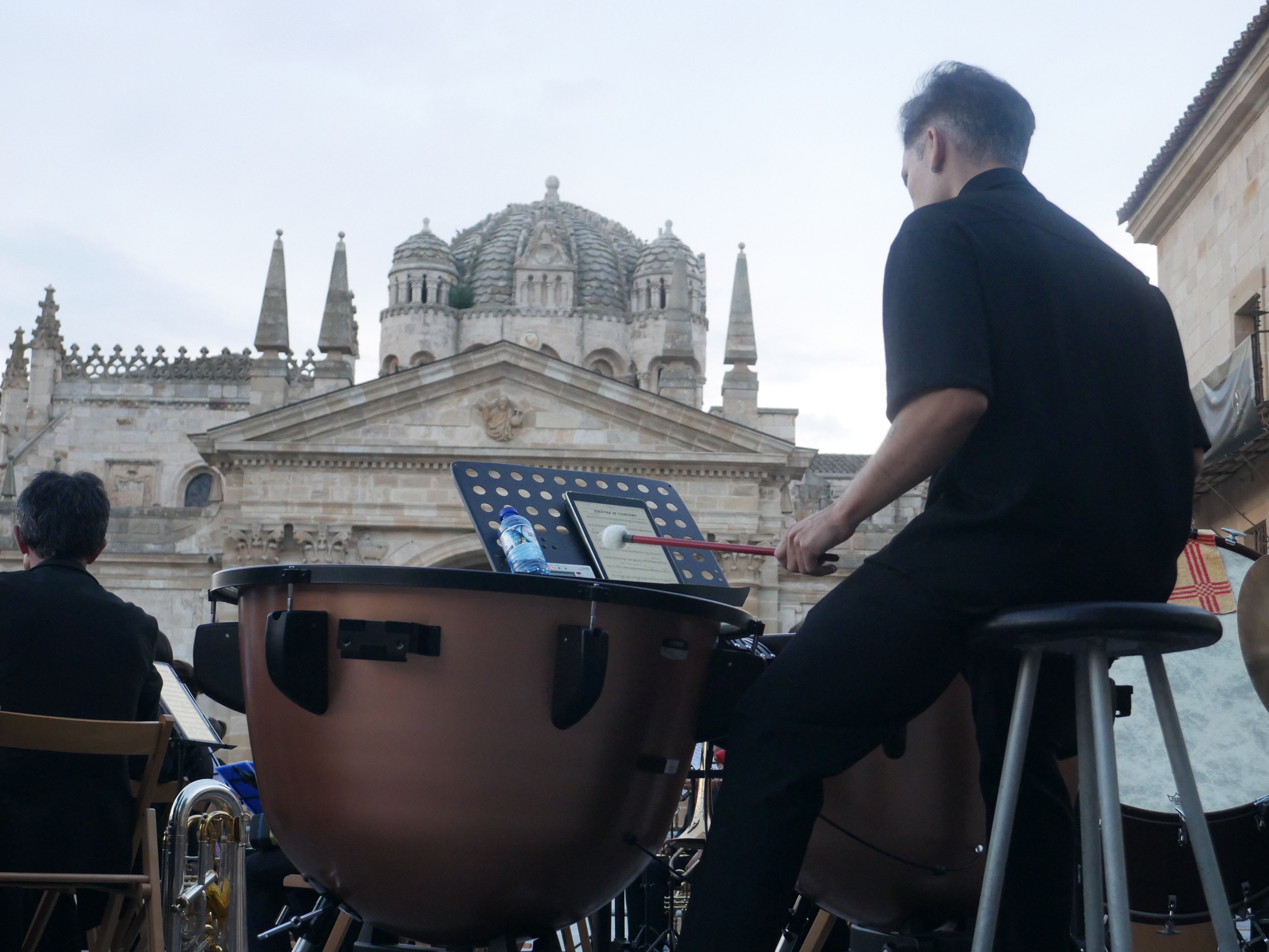 Actuación de Nacor Blanco en la Catedral de Zamora