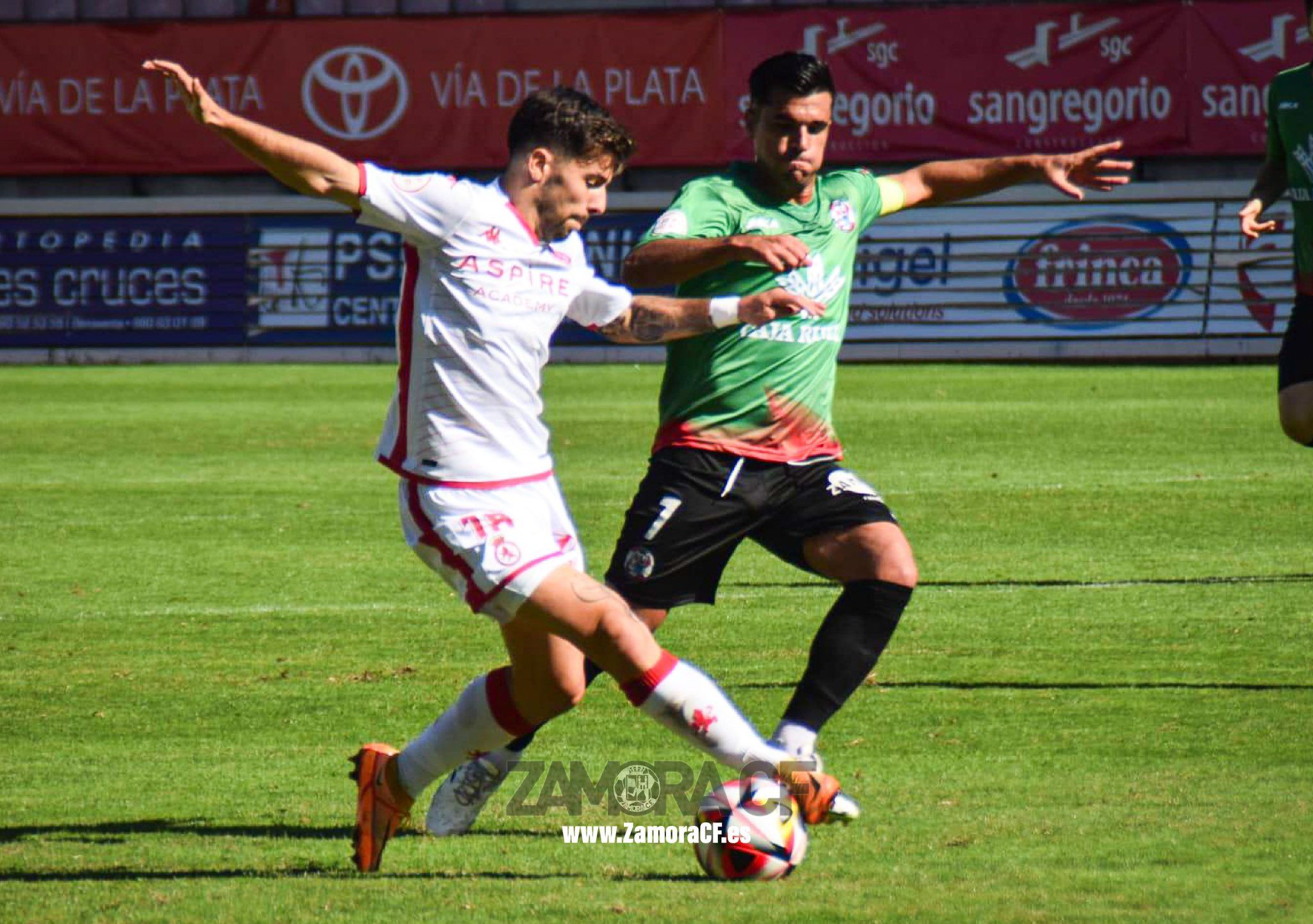 Imágen de archivo de un partido del Zamora CF - Cultural y Deportiva Leonesa.