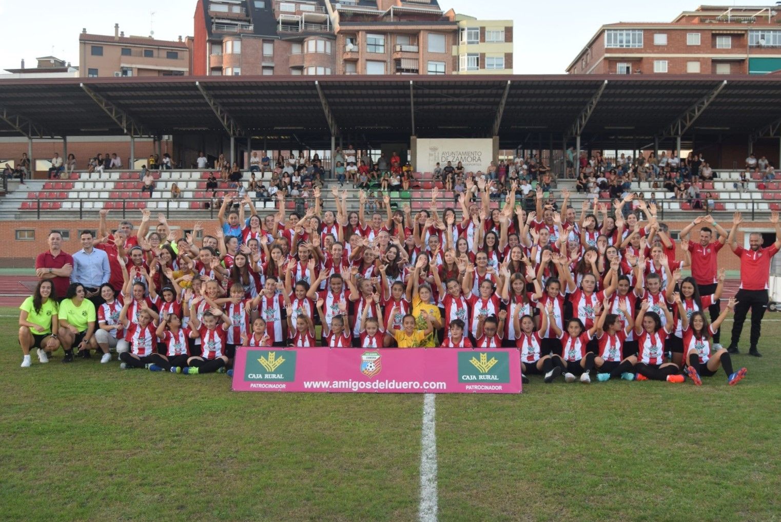 Presentación del Zamora Club de Fútbol Amigos del Duero.