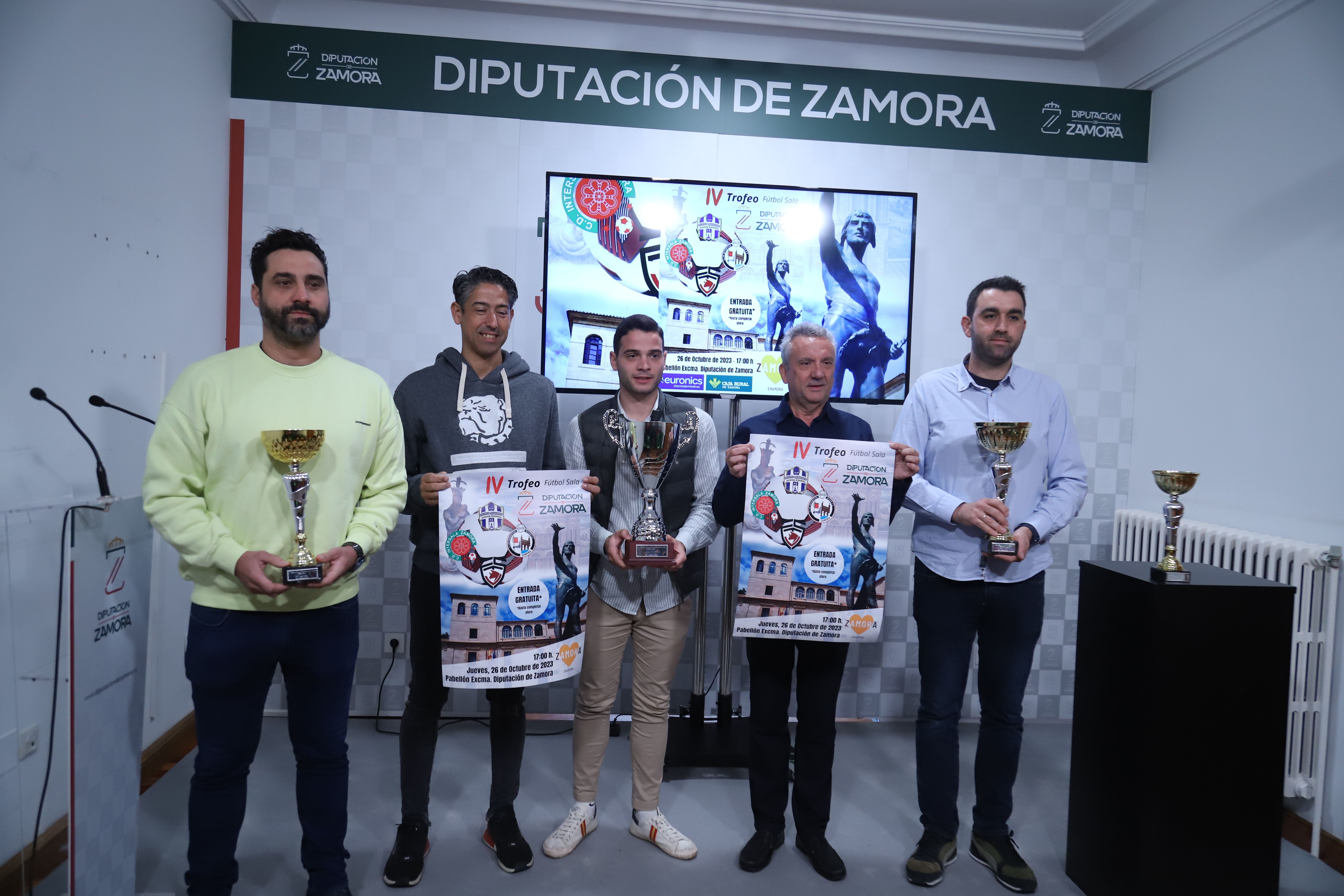 El fútbol sala zamorano se cita en el IV Trofeo Diputación