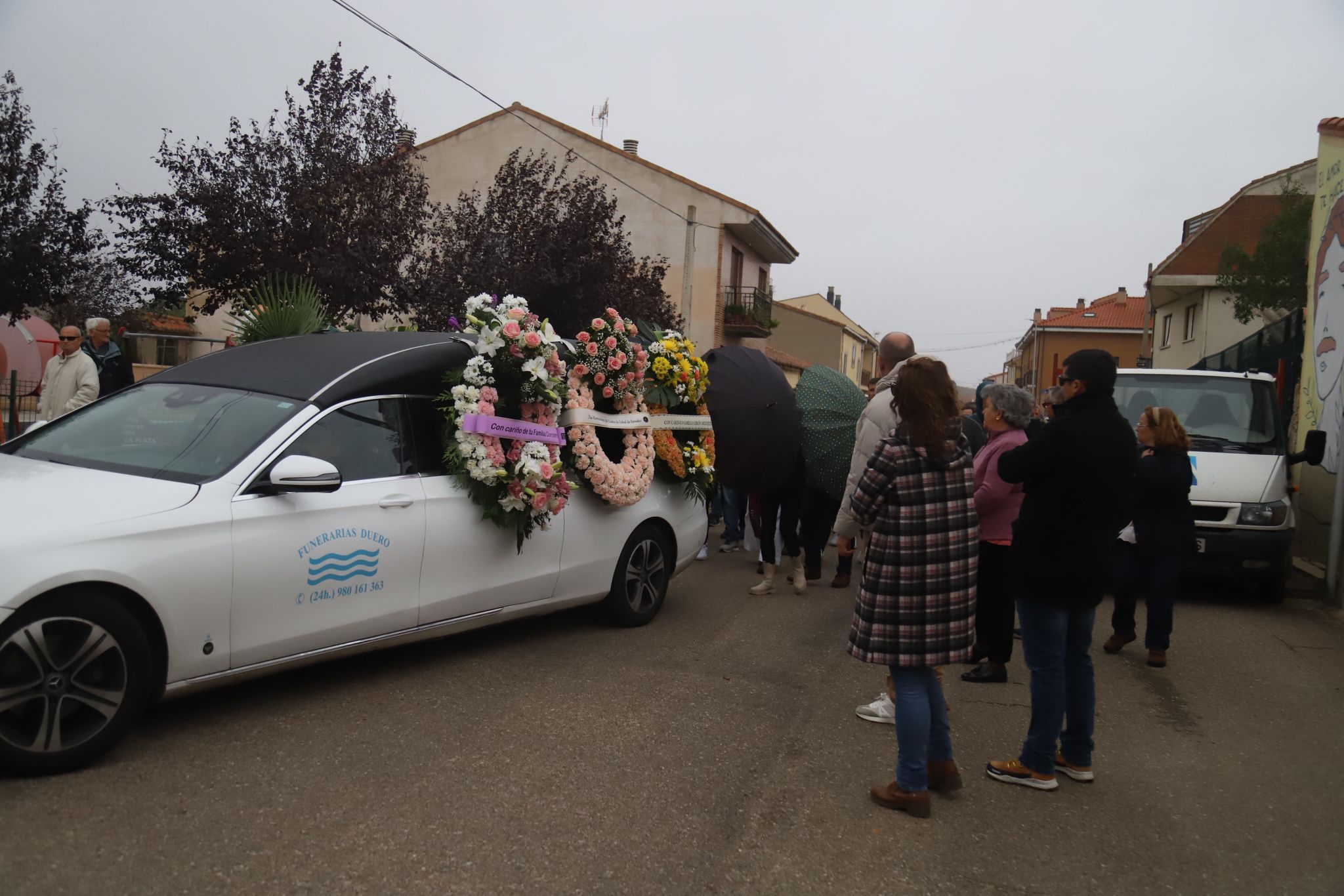 Funeral de Arancha en Roales del Pan (2)