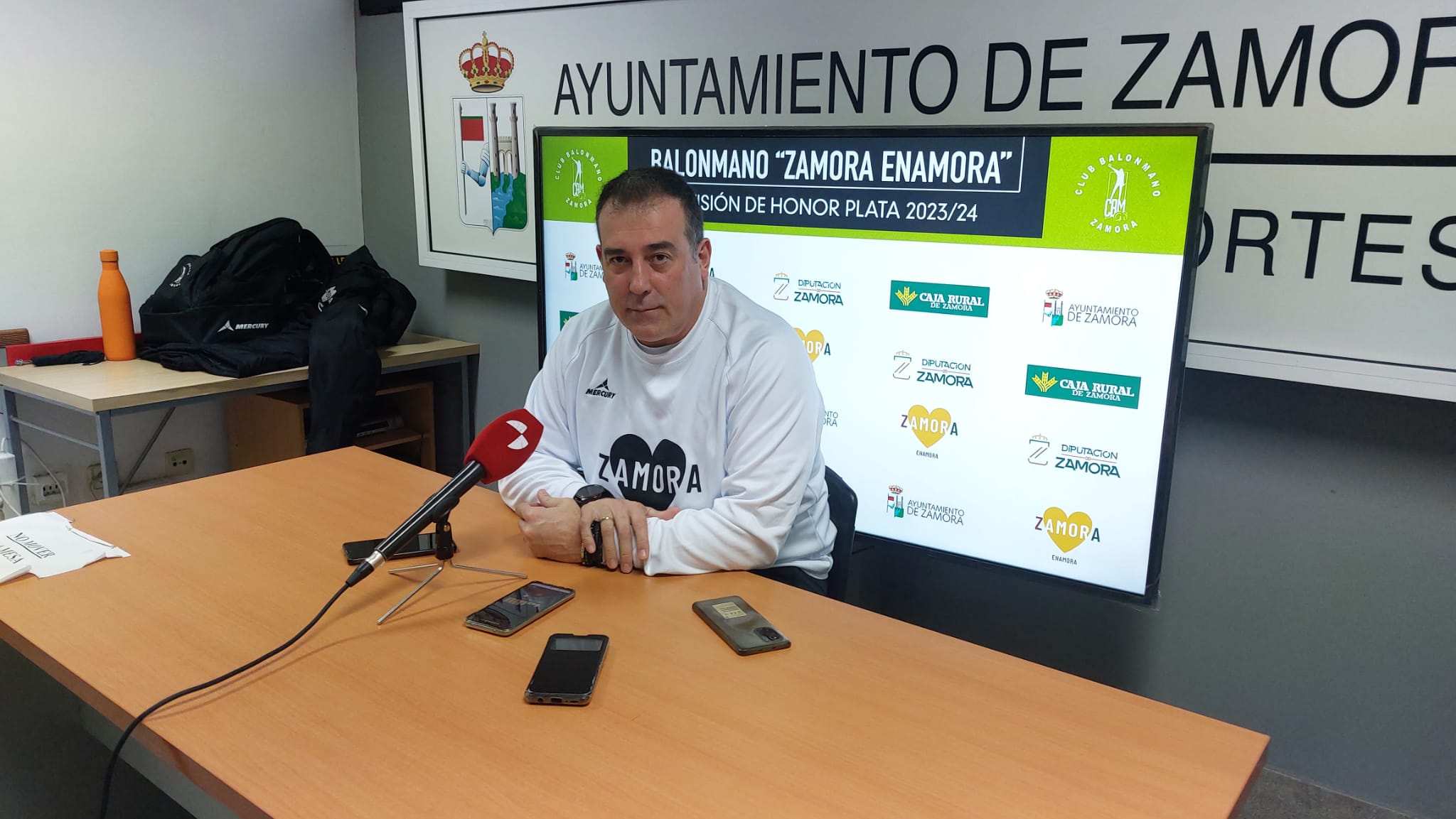 Fran González, en rueda de prensa