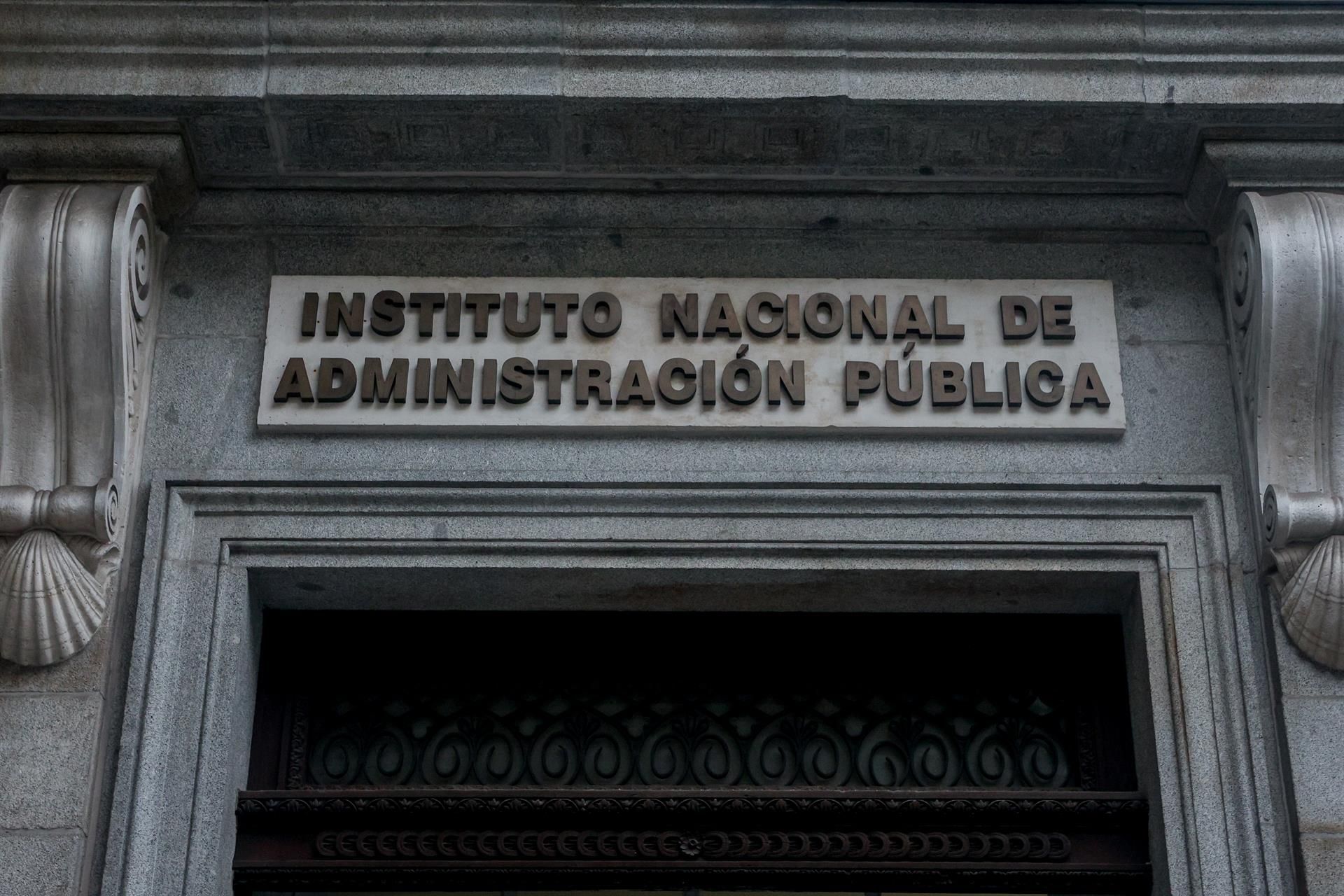 Exterior del Instituto Nacional de Administración Pública, 16 de septiembre de 2023, en Madrid (España).  Hacienda. Ricardo Rubio-Europa Press. Archivo.