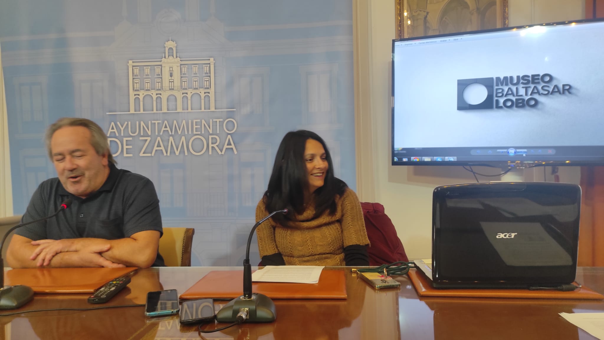 Presentación de la página web del Museo Baltasar Lobo.