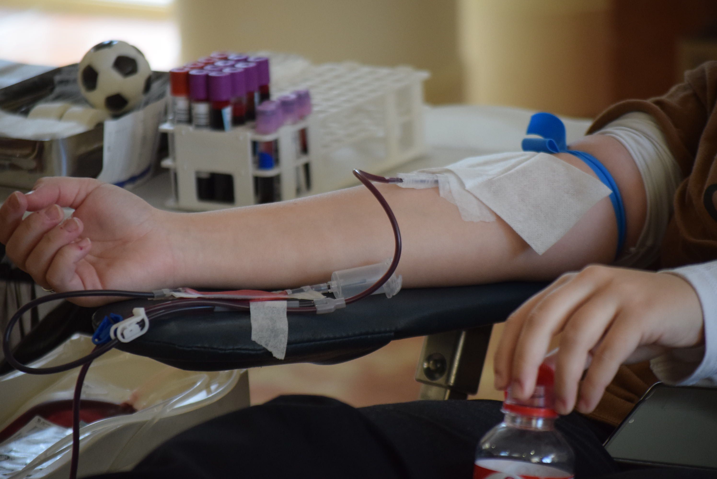 Donación de sangre en Zamora. Archivo.