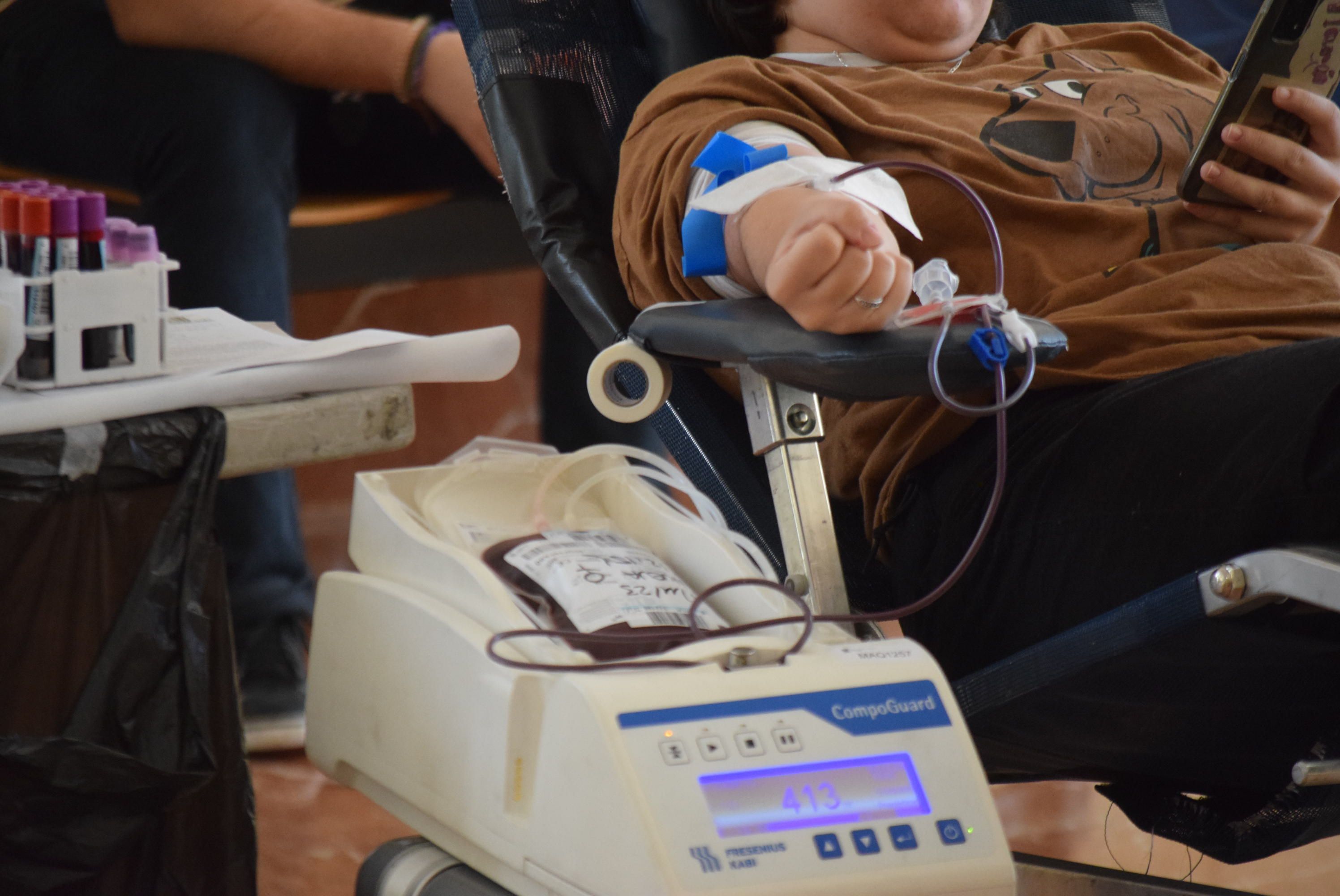 Donación de sangre en Zamora. Archivo.