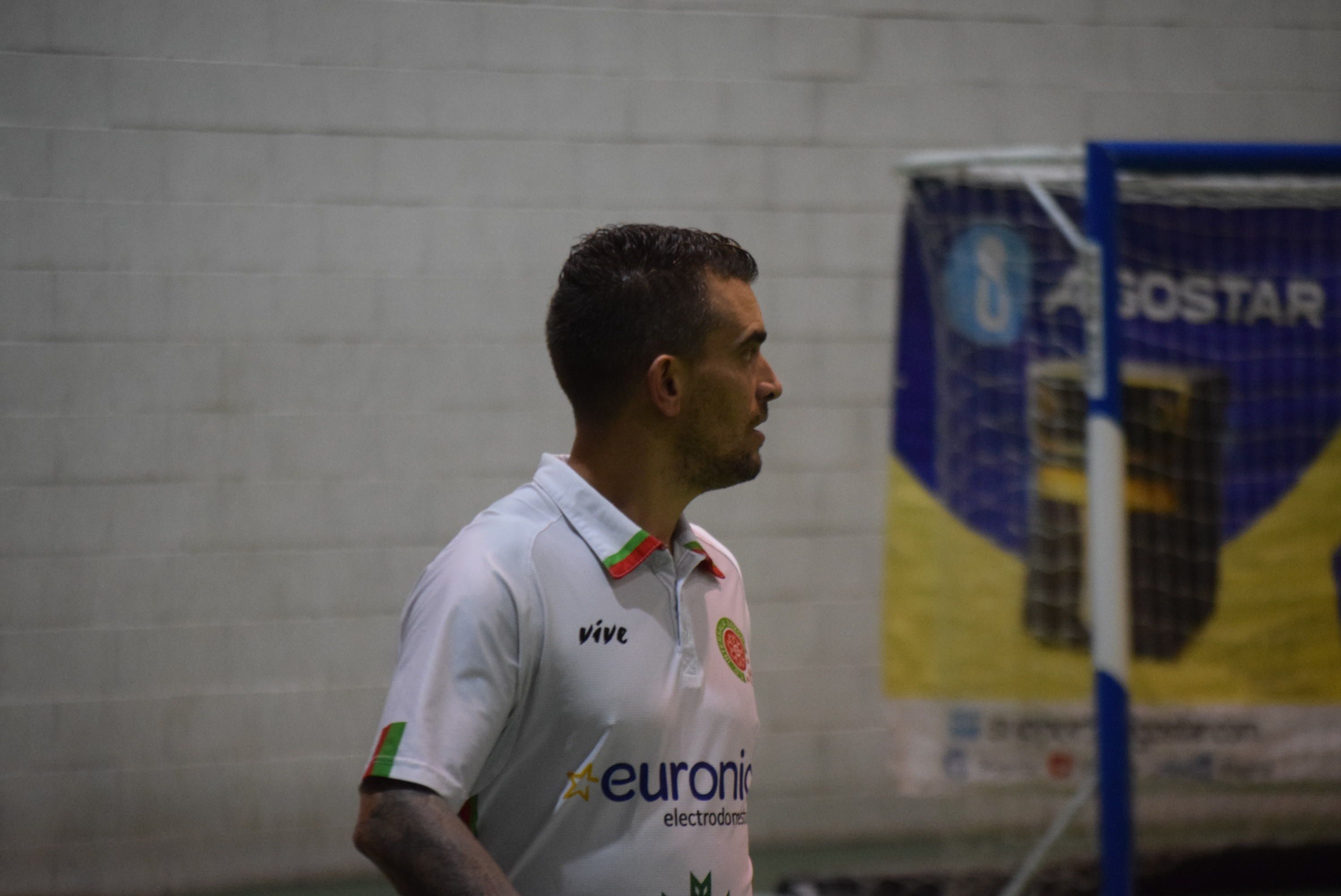 Chema Sánchez, entrenador del InterSala Zamora.