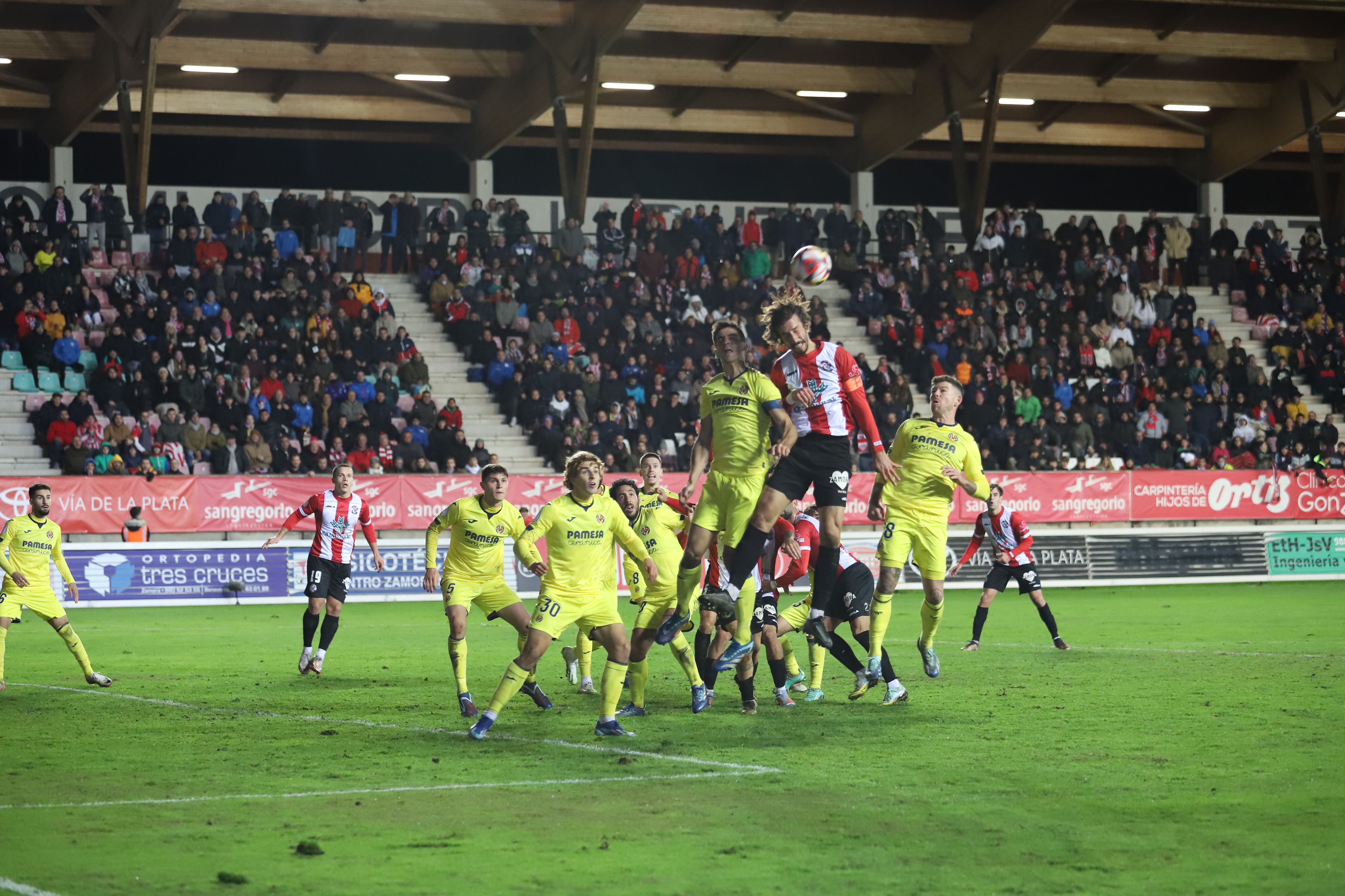 Zamora CF - Villarreal. Foto: María Lorenzo