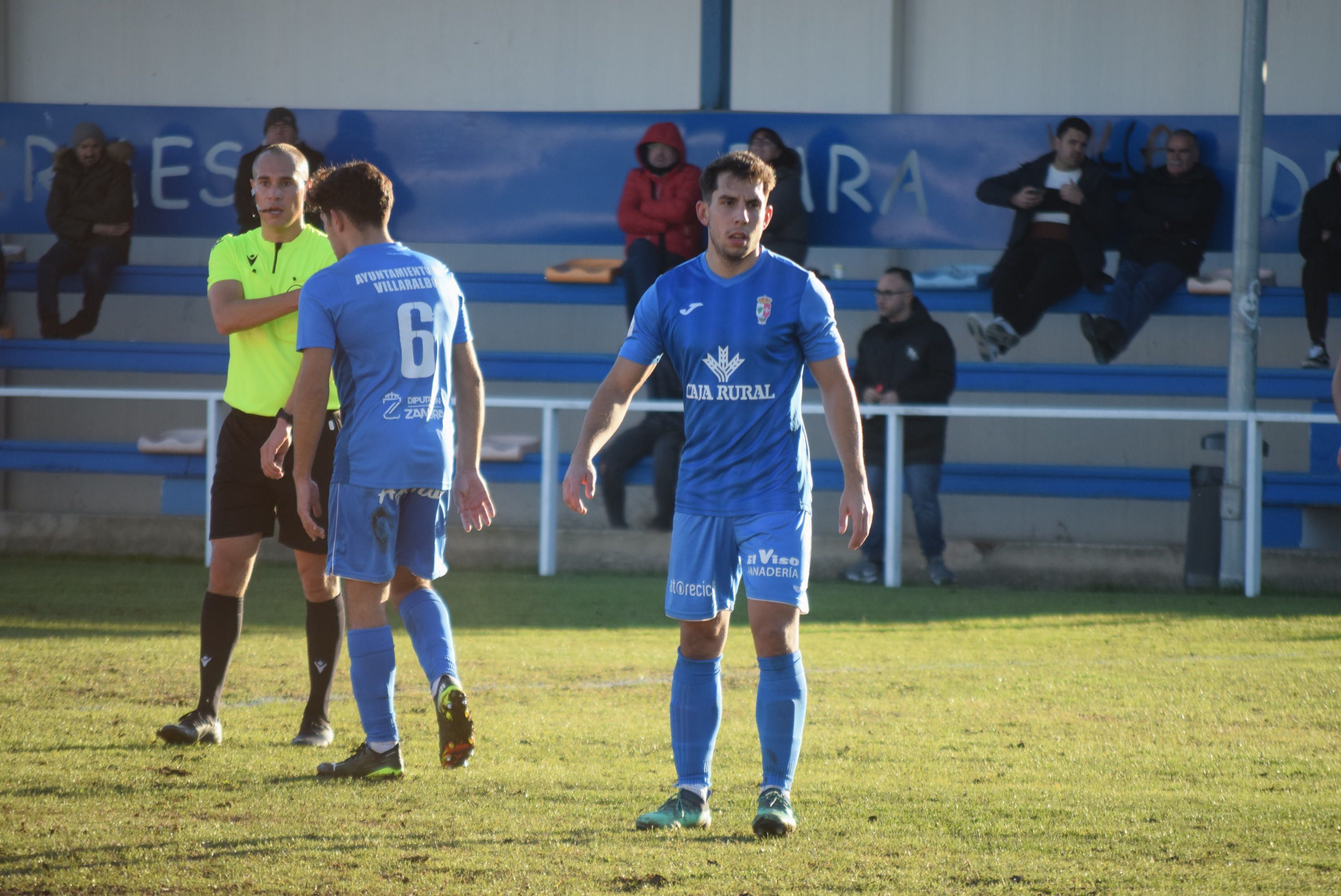 Abel, jugador del CD Villaralbo.