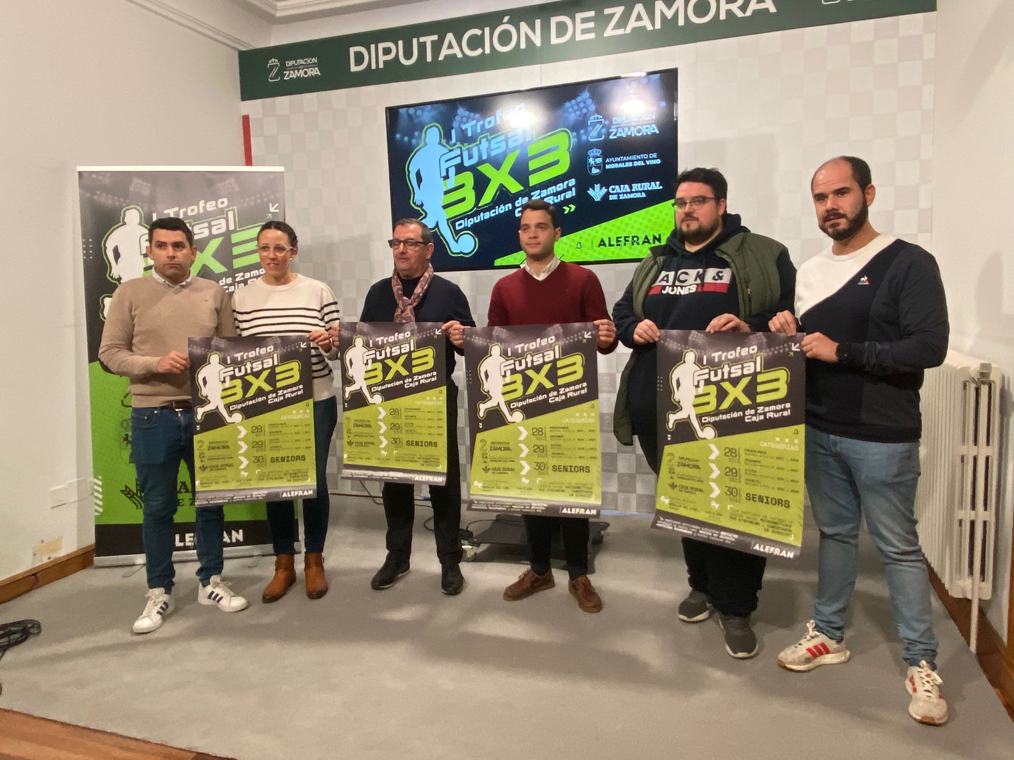 Presentación del primer torneo 3x3 de fútbol sala