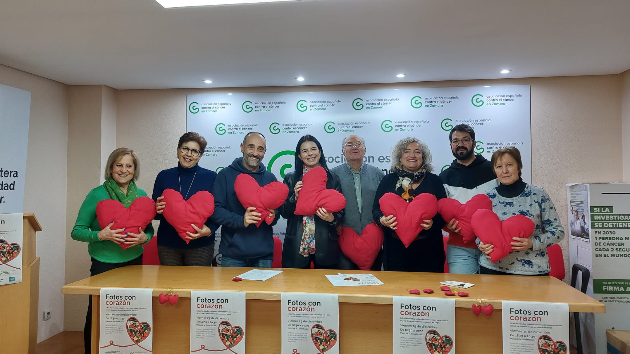 Fotos Con Corazón en la AECC.