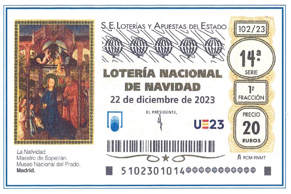 Comprobar Décimos Del Sorteo Extraordinario De La Lotería De Navidad 2023