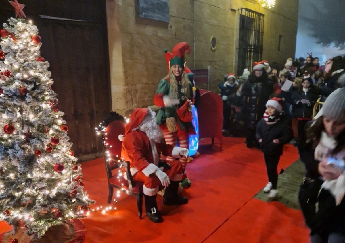 Papá Noel en Morales del Vino