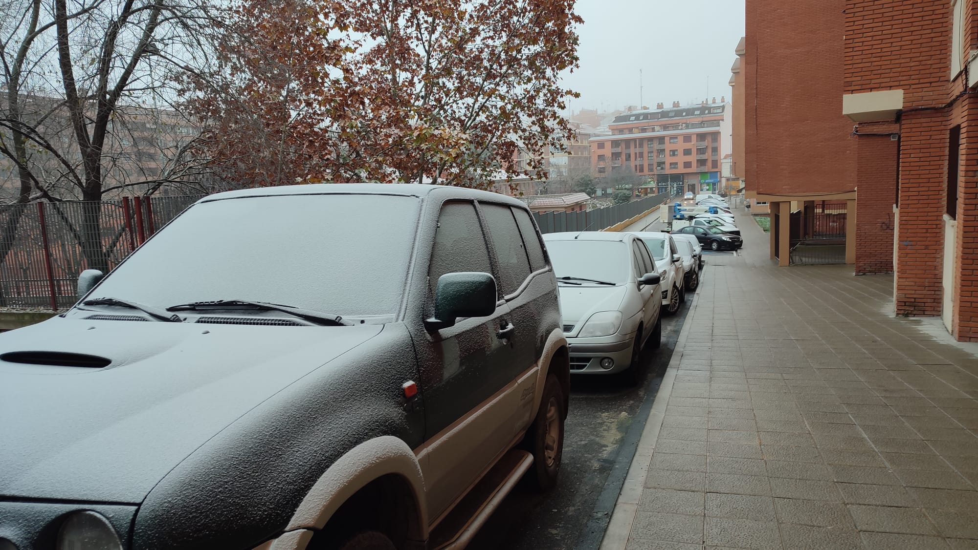 Niebla engelante en Zamora.