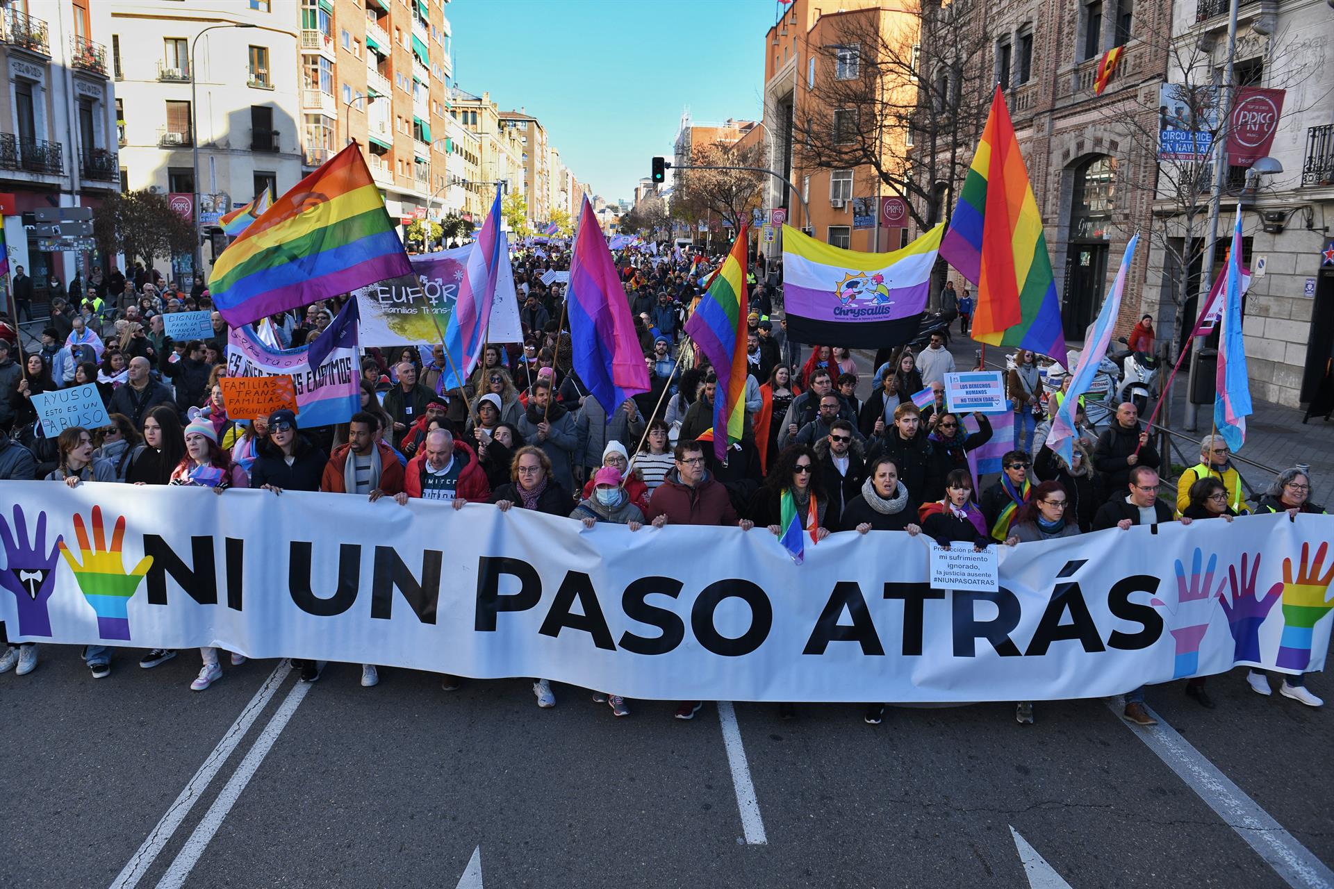 La aprobación de la Ley Trans sitúa a 2023 como 