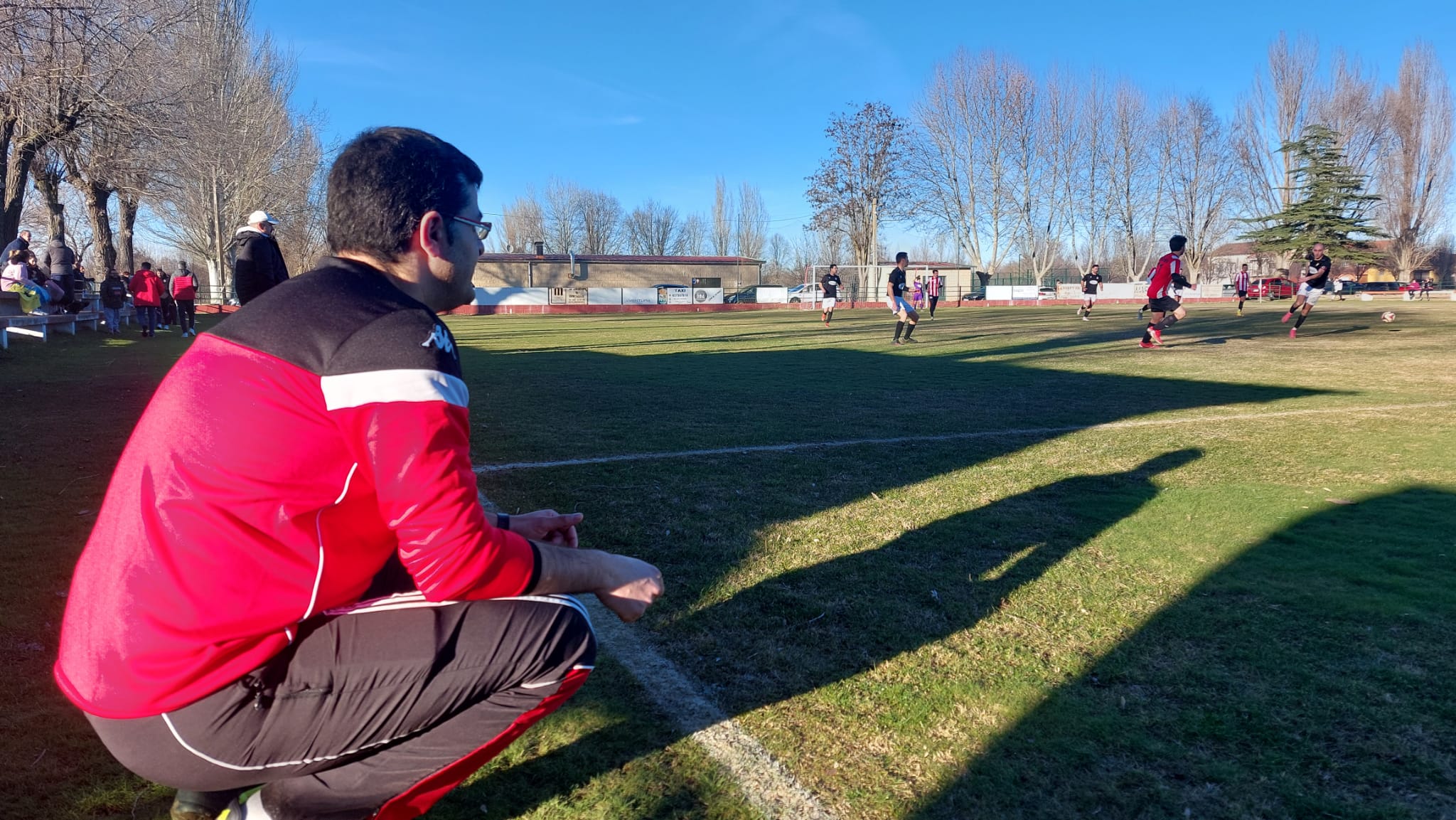 Nazario Vega, entrenador del CD Santa Croya.