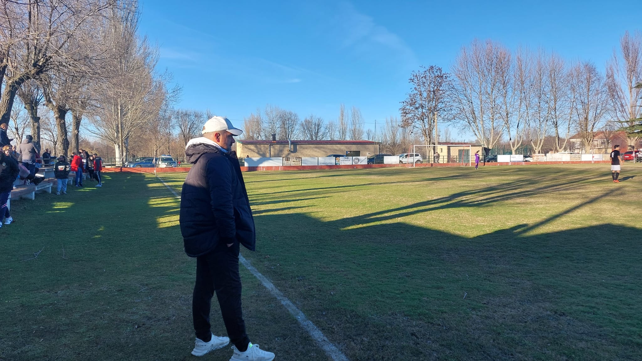 José Luis Vega, entrenador del CD Camarzana y Los Valles.