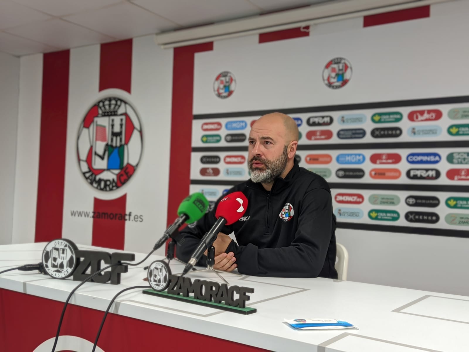 David Movilla en la rueda de prensa