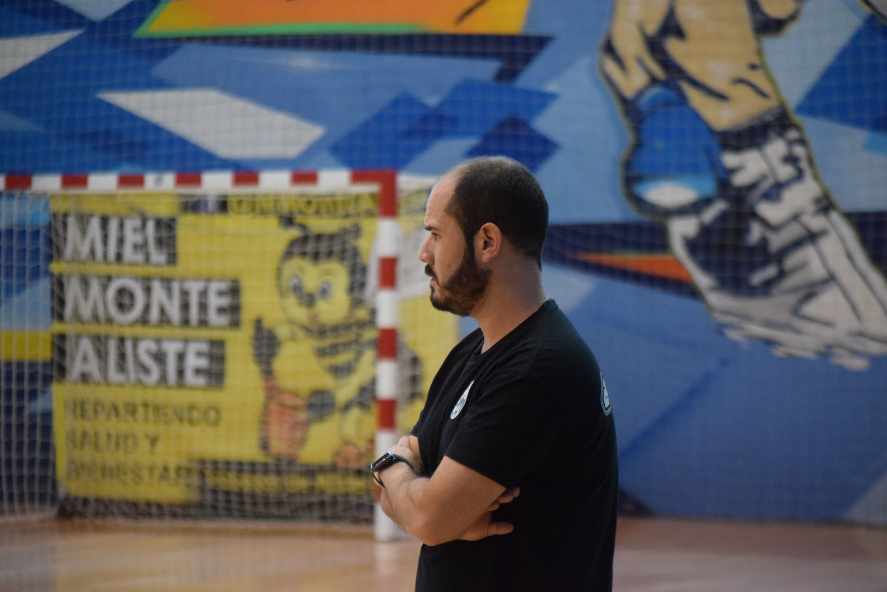 Pablo Rivas, entrenador del River Zamora.