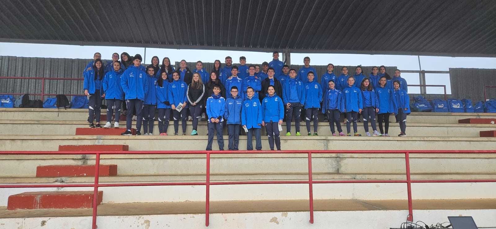 El Benavente Atletismo en la primera jornada de juegos escolares en Toro