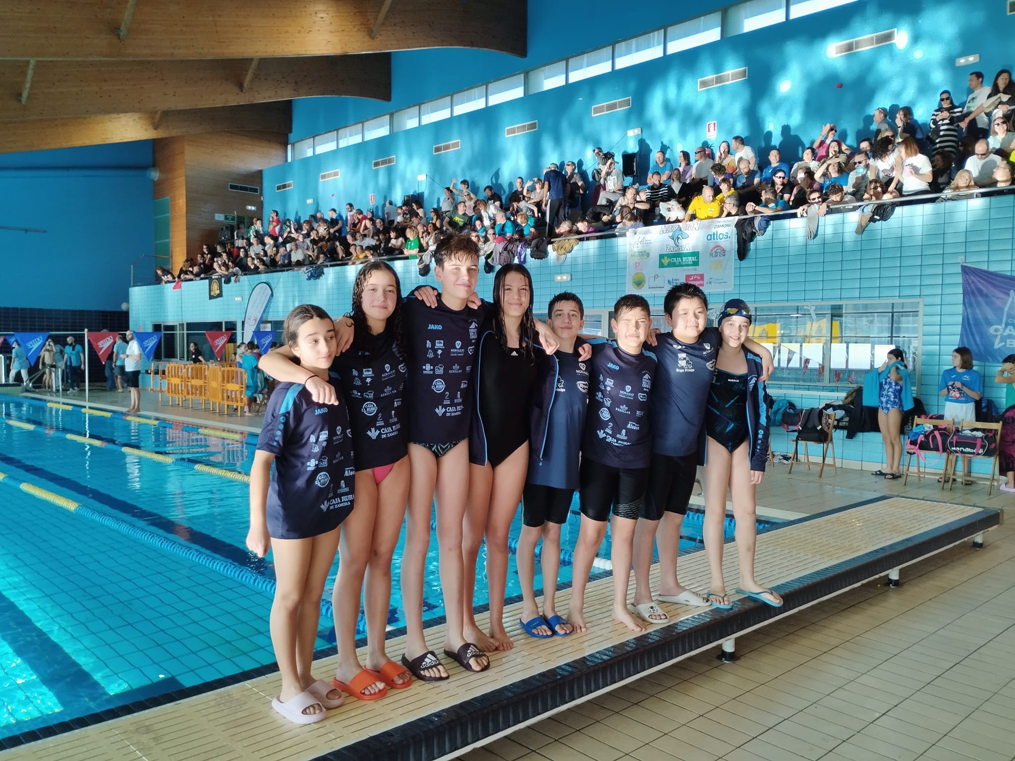 Los deportistas alevines del San José Obrero