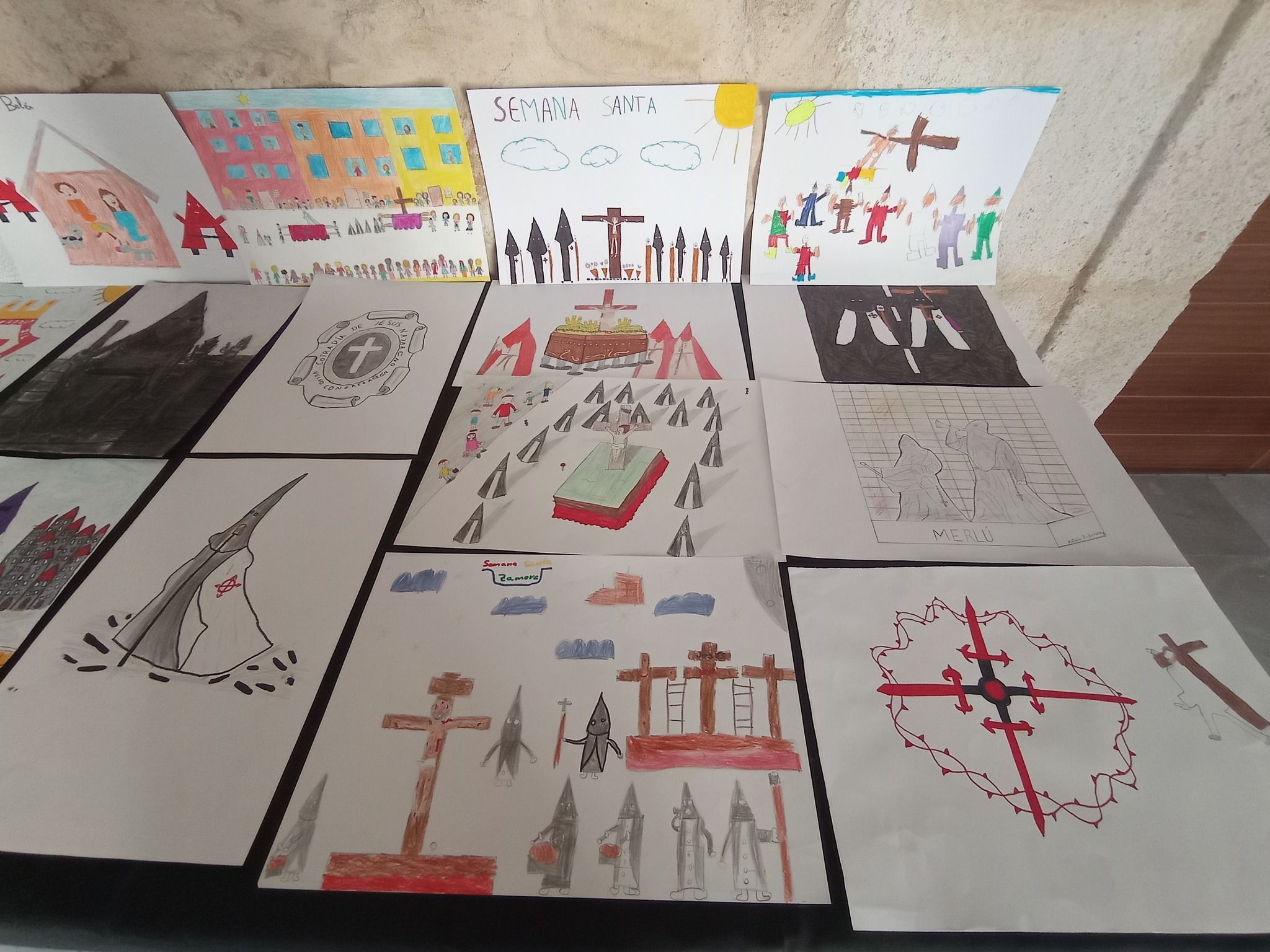 Exposición VI Concurso de Dibujo Infantil, Luz Penitente