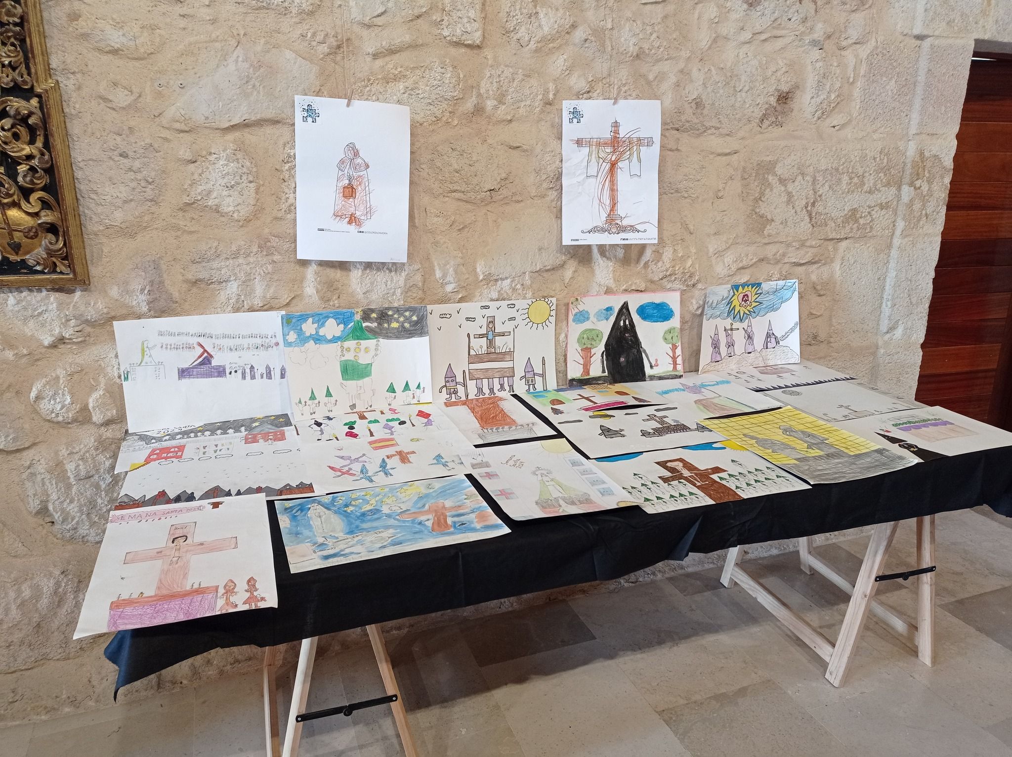 Exposición VI Concurso de Dibujo Infantil, Luz Penitente