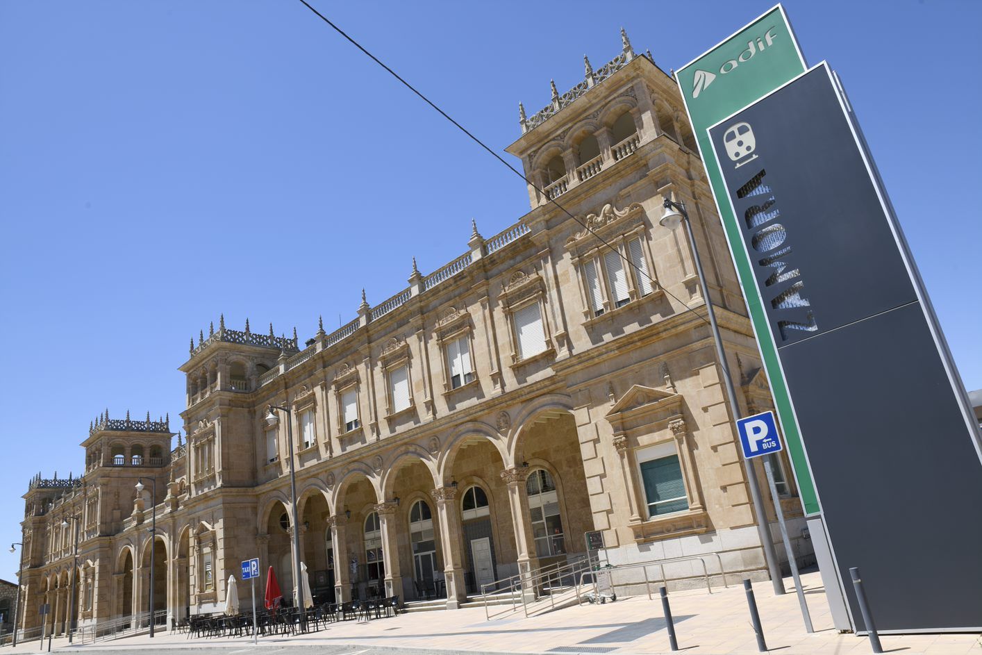 La estación de tren de Zamora.Archivo