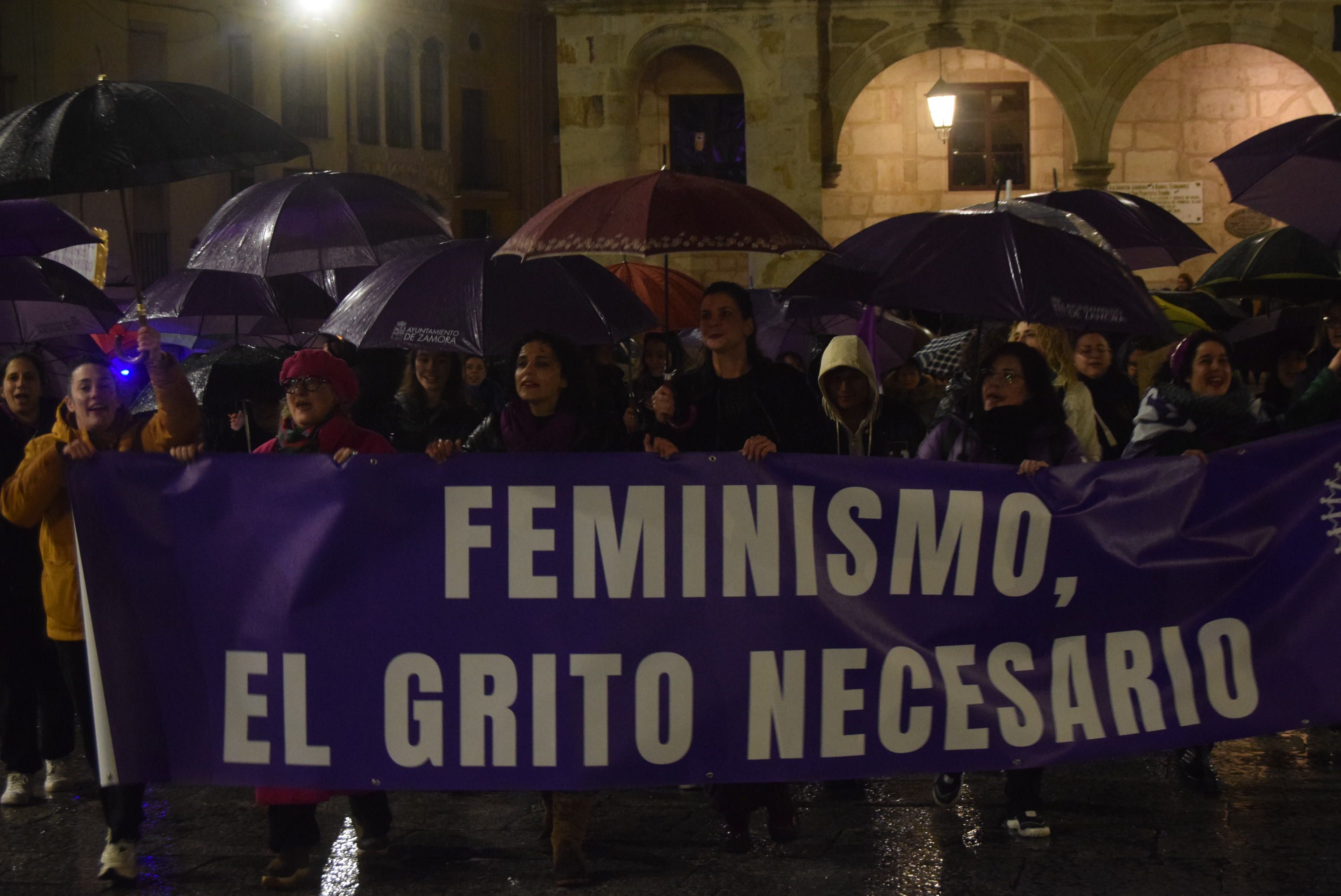 8-M | El feminismo alza la voz en Zamora